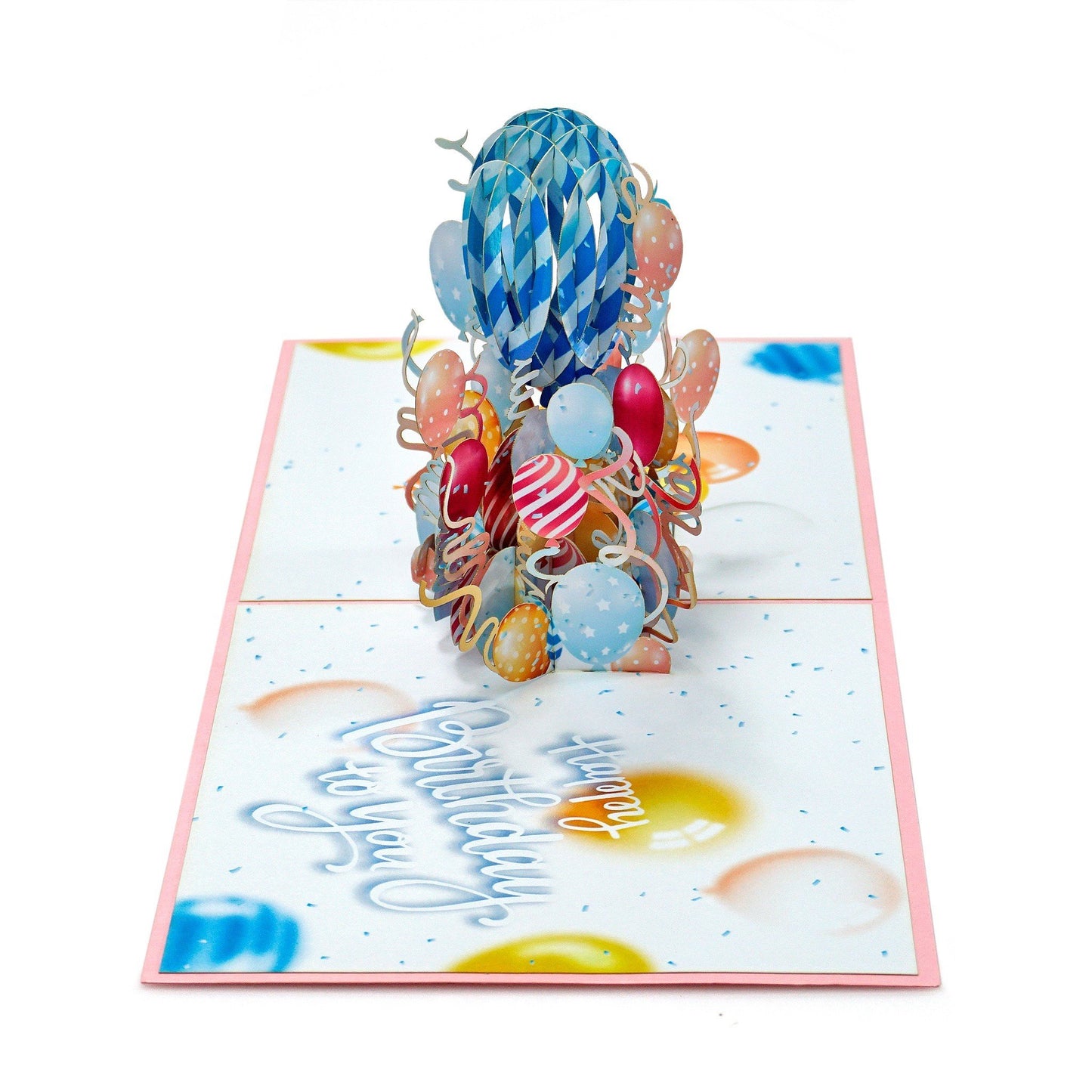 Balloon Birthday Pop Up Cards