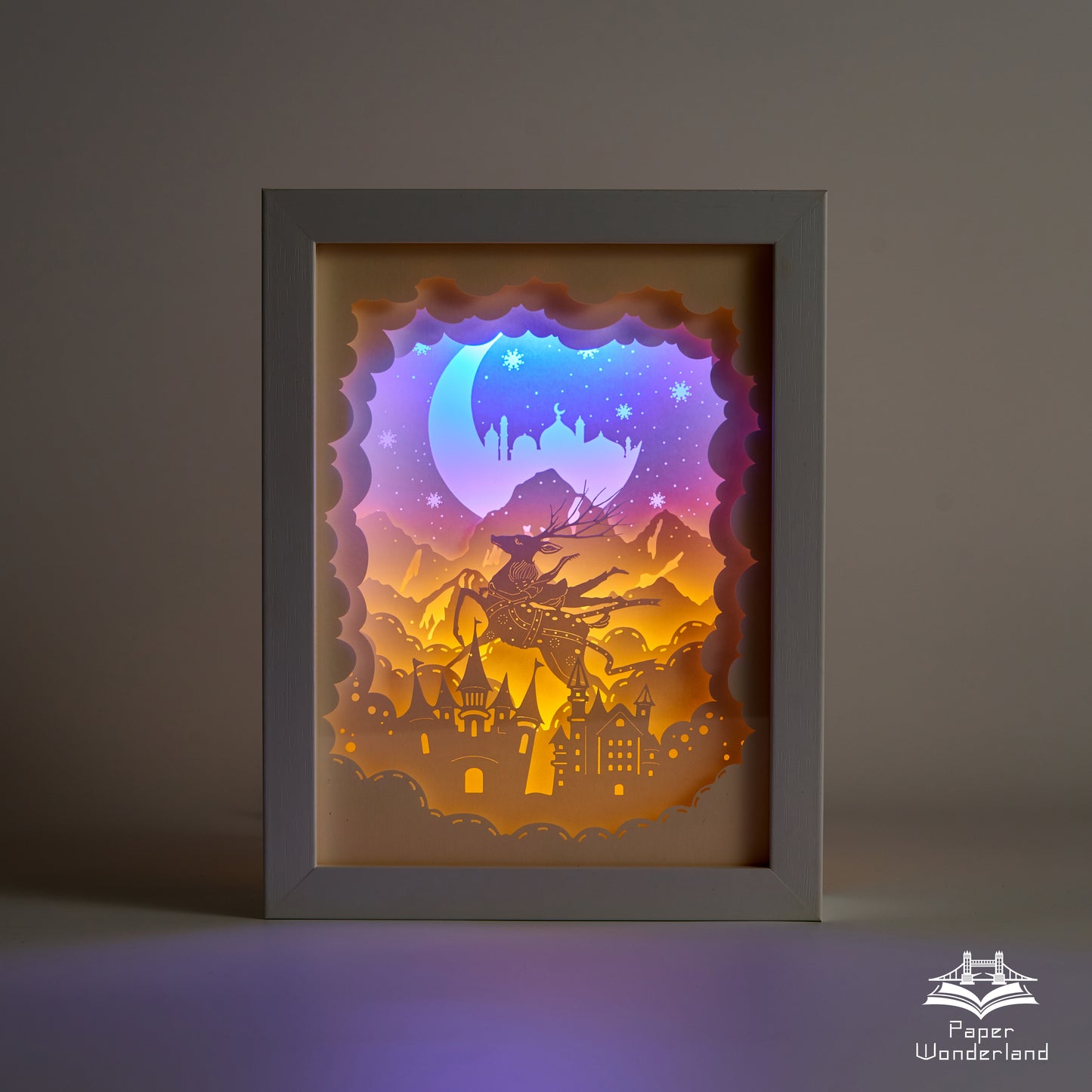 Paper Cut Light Box Paper Carving Light Box-4