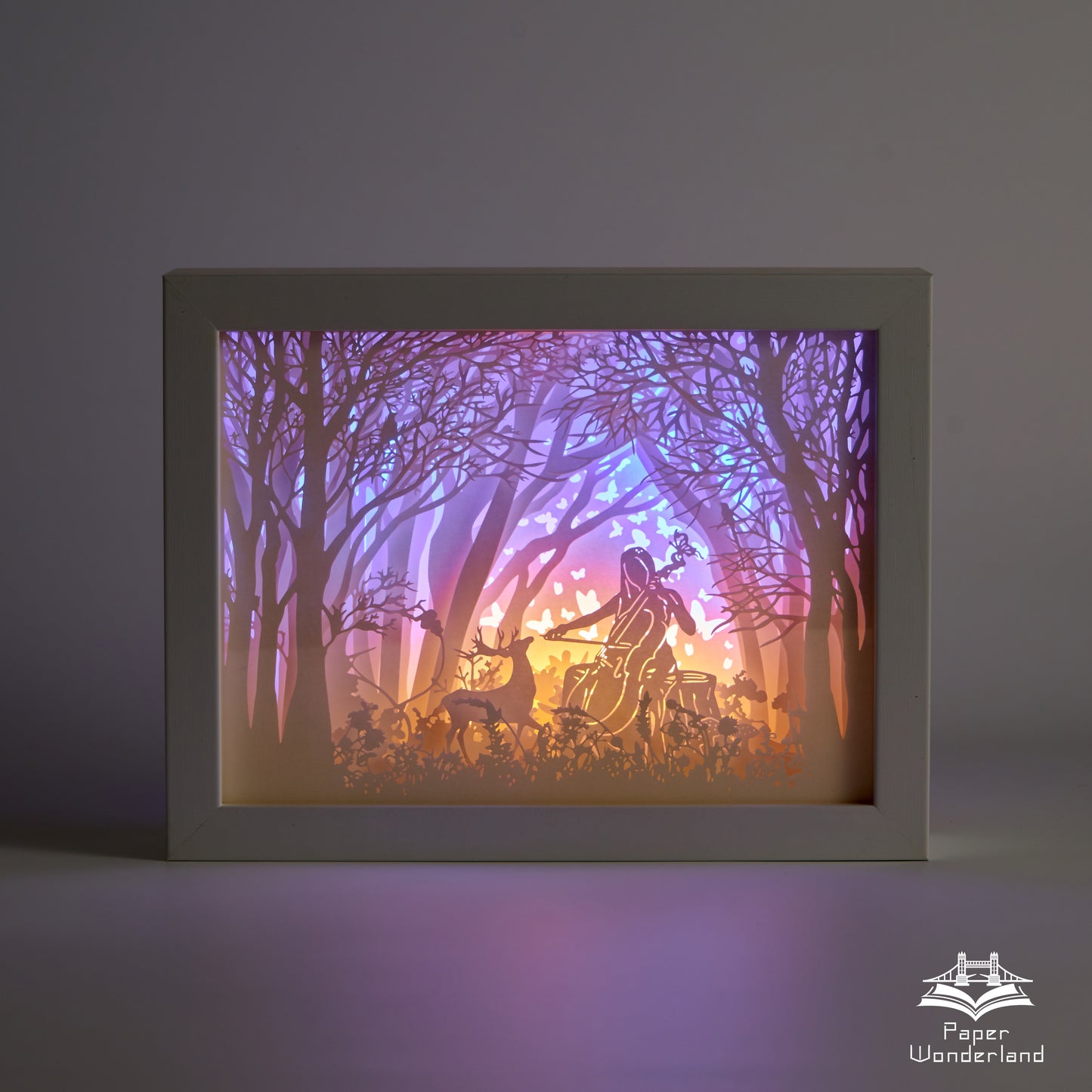 Paper Cut Light Box Paper Carving Light Box-7