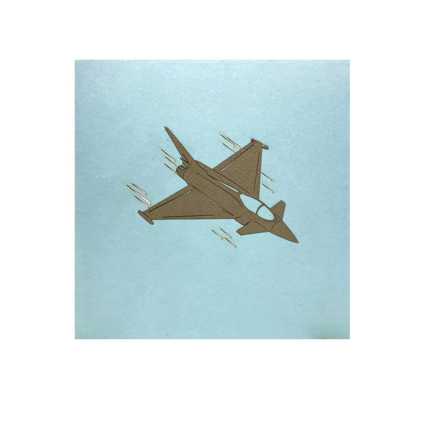 Bristish Military Pop Up Card