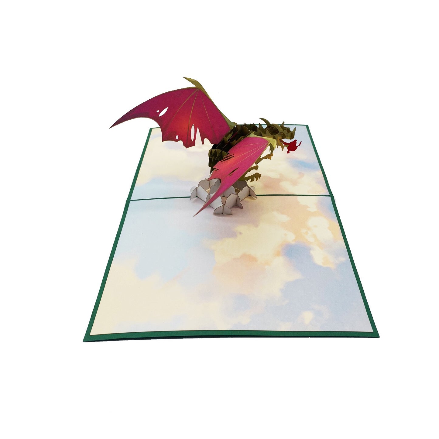 Fire Dragon Pop Up Card