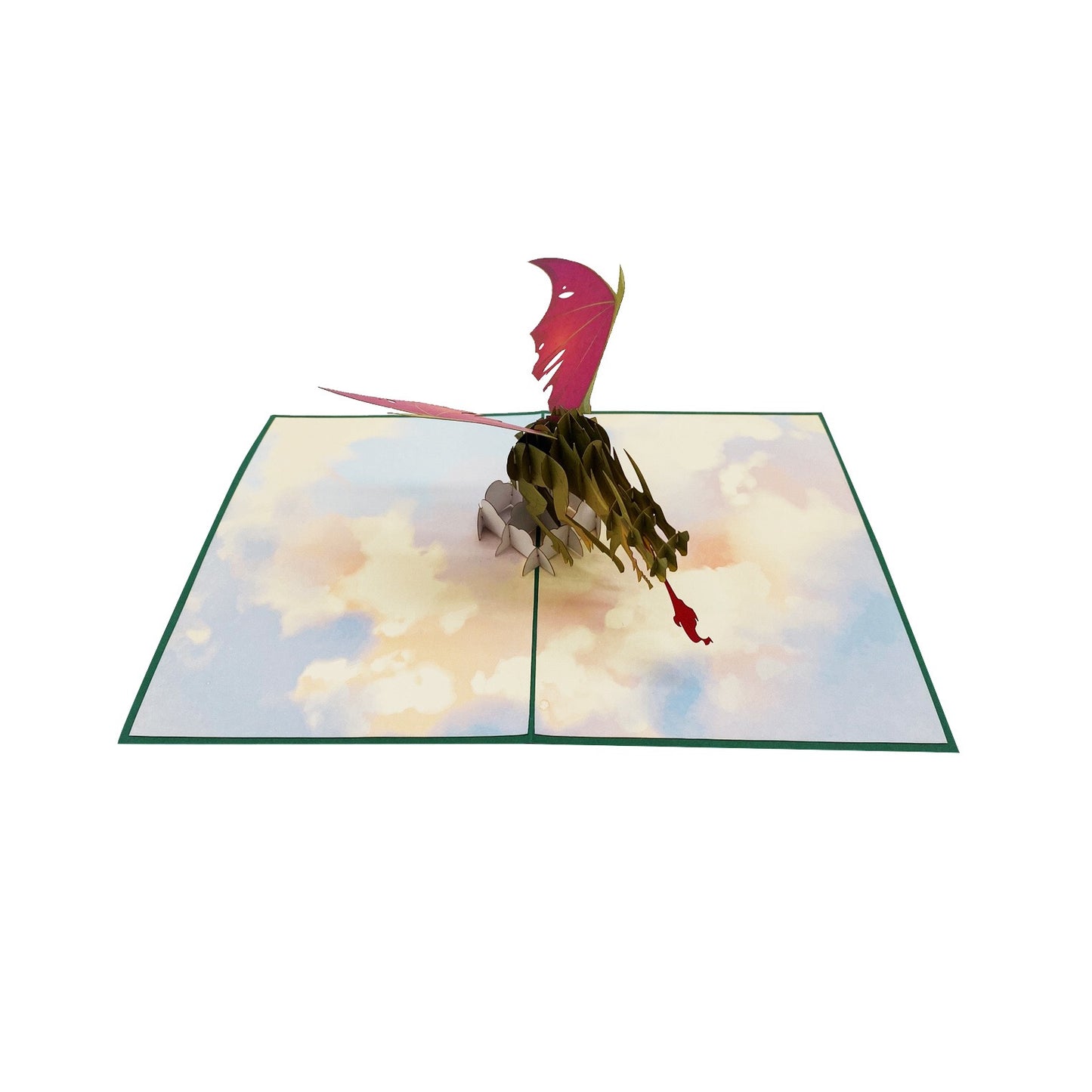 Fire Dragon Pop Up Card