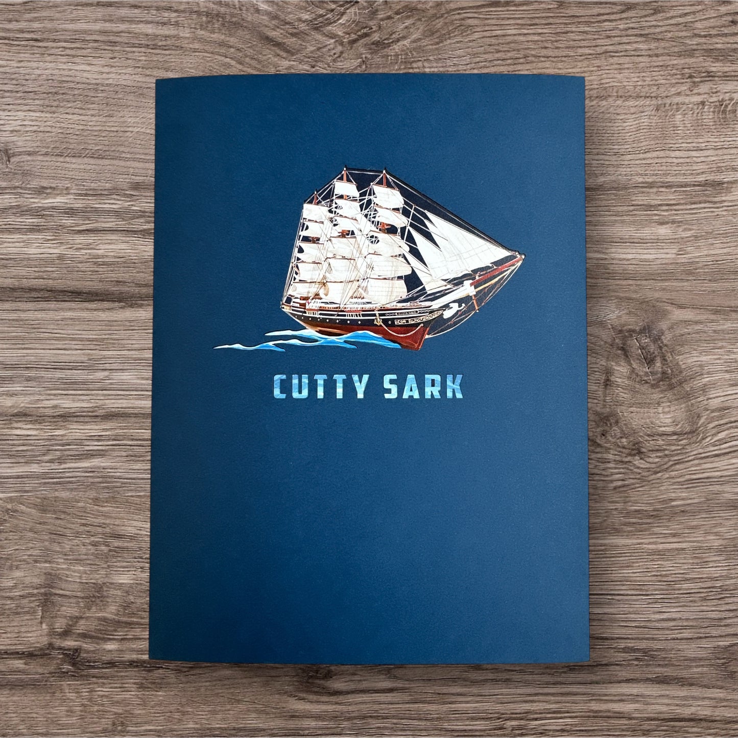 Cutty sark Pop Up Card