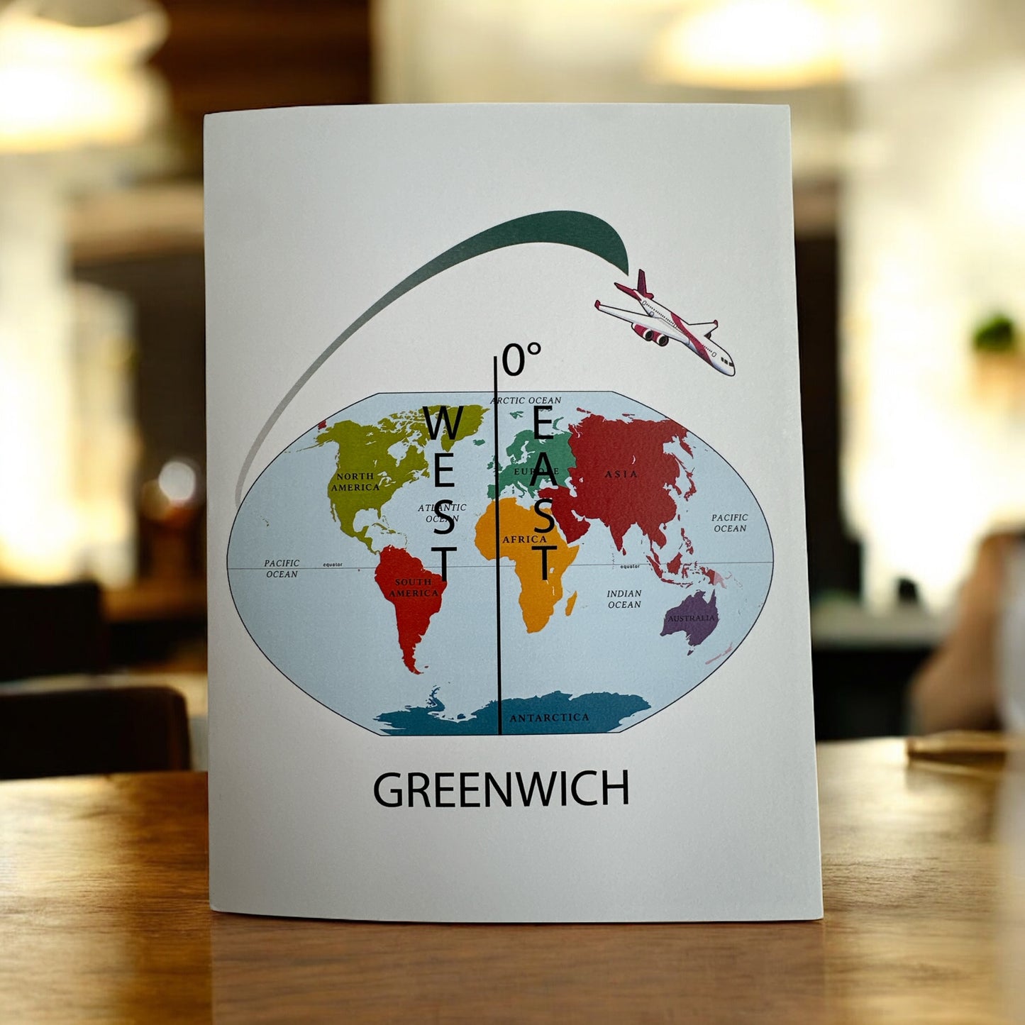 Greenwich market pop up card