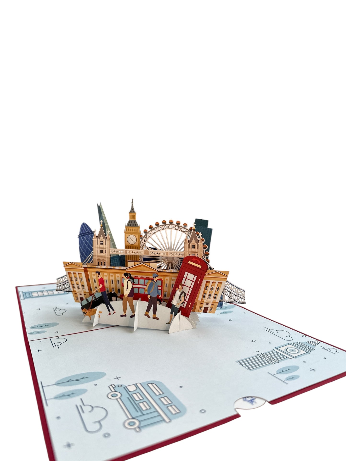 London skyline Pop Up Card