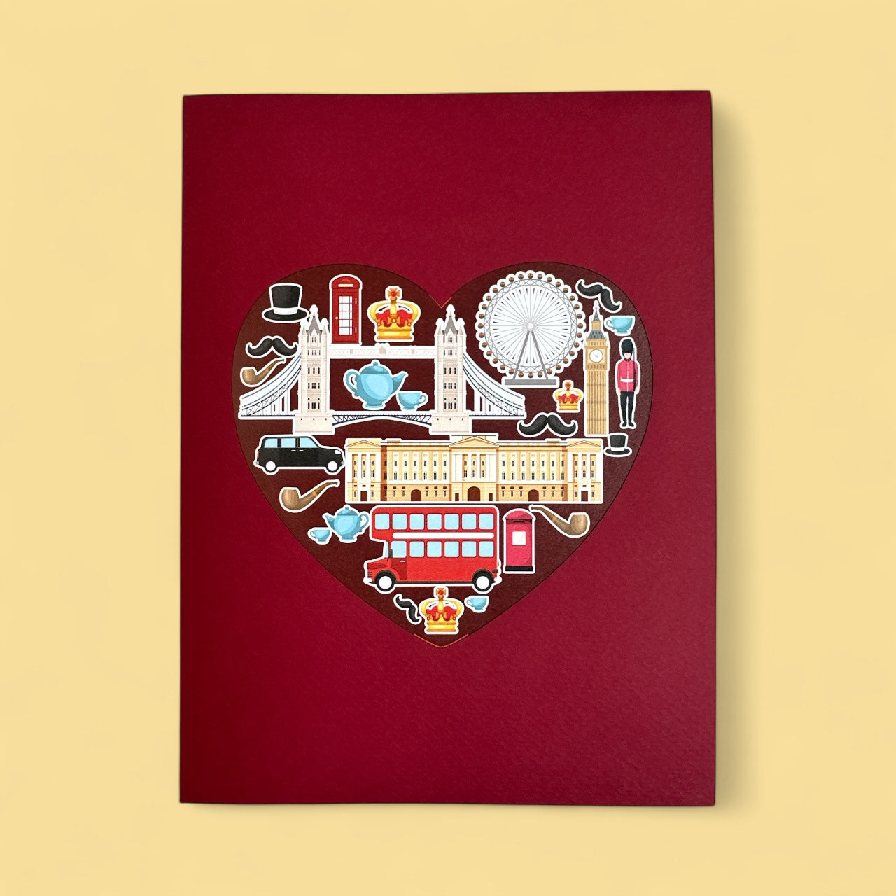 London skyline Pop Up Card