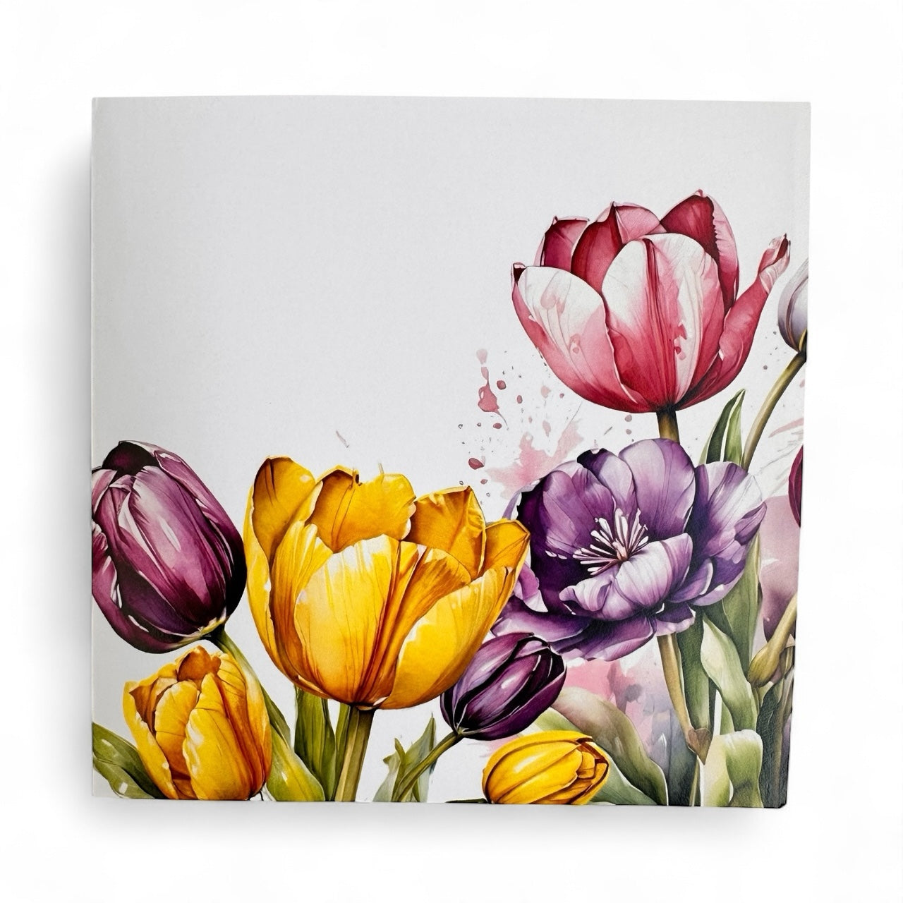 Tulips Bouquet Pop Up Card