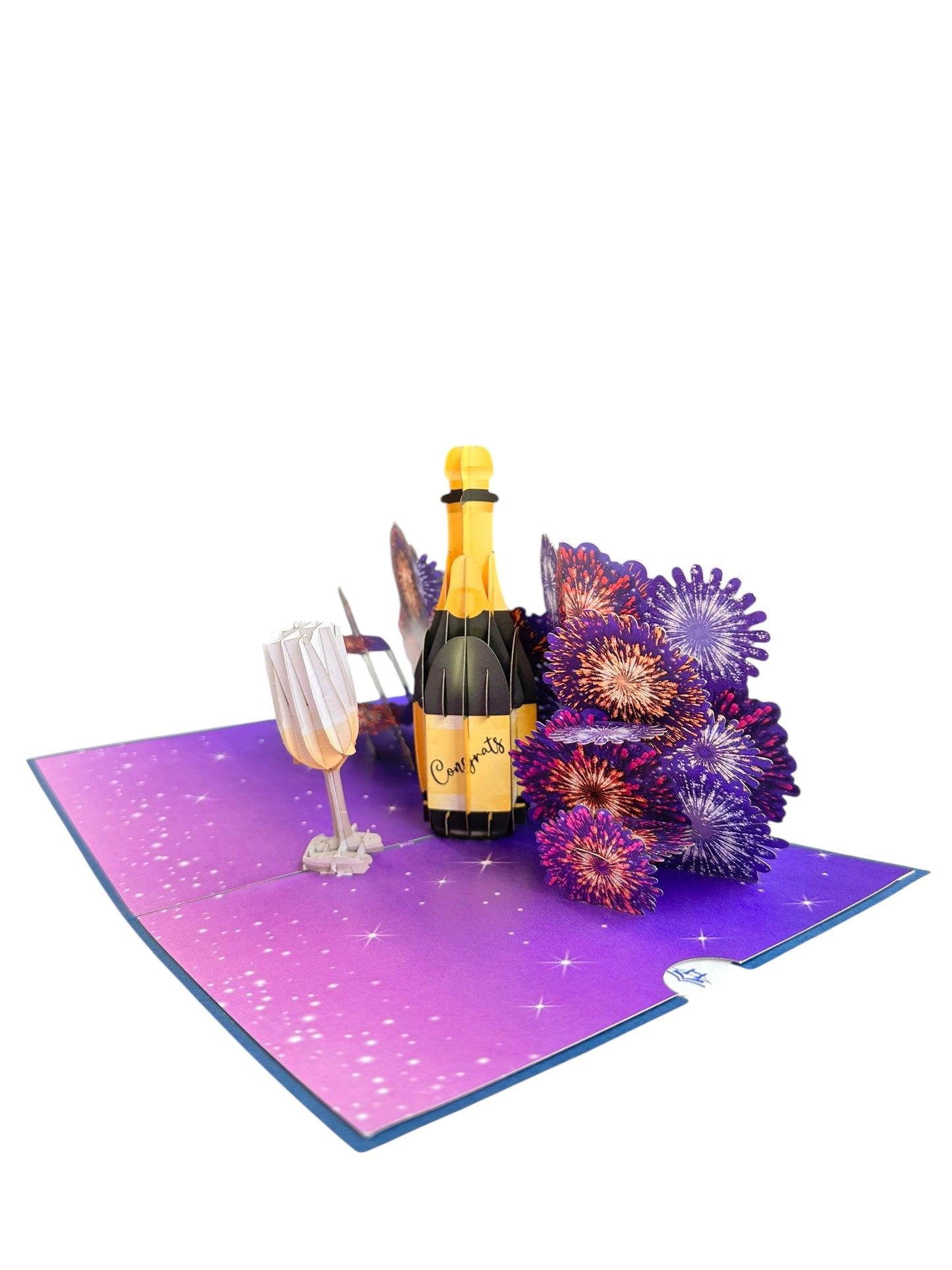 Champagn congrats Pop Up
