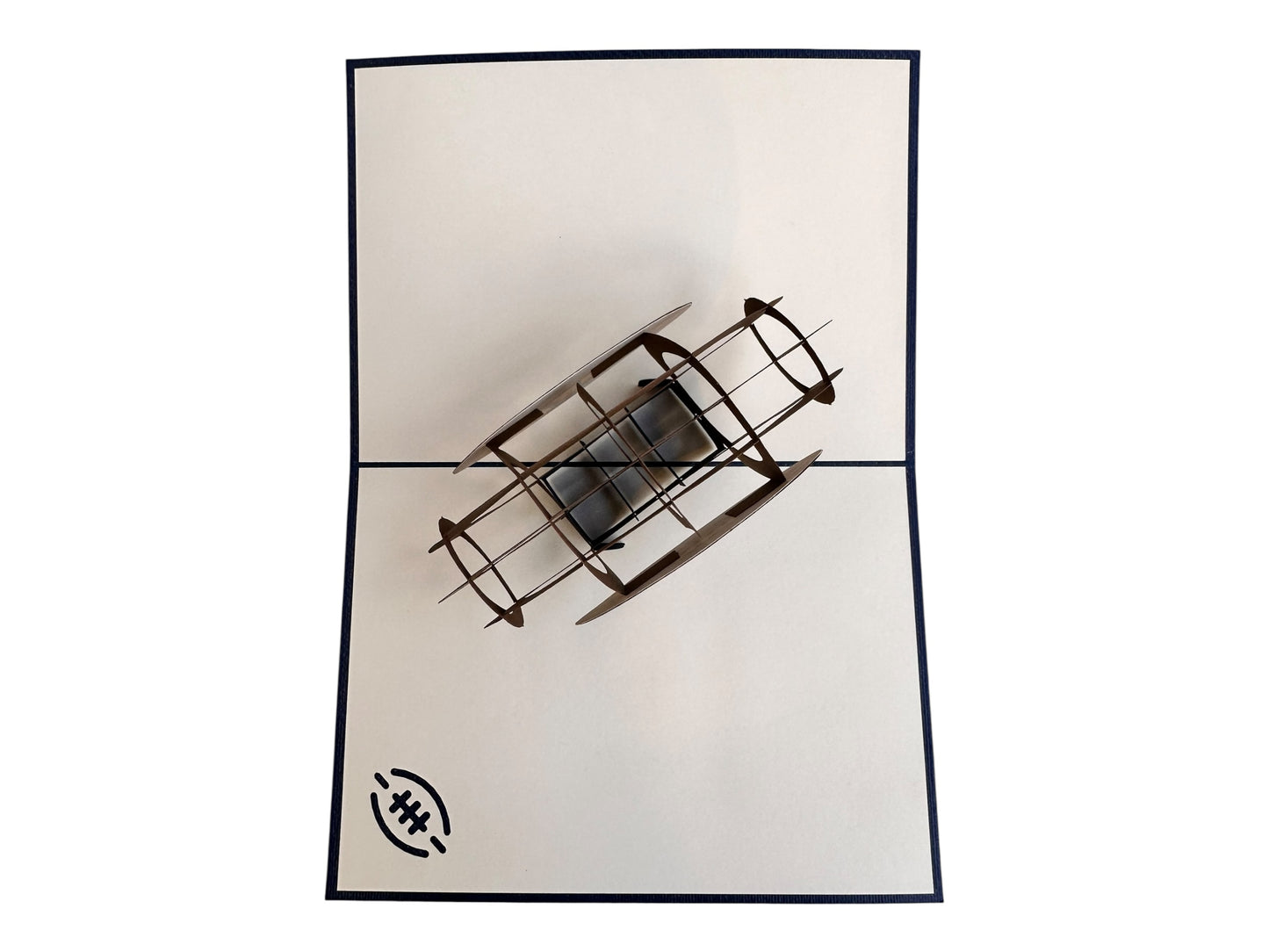Rugby Pop Up Card