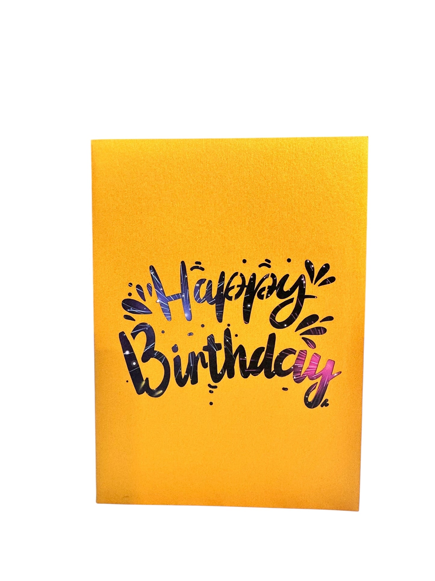 Happy Birthday Pop Up Card