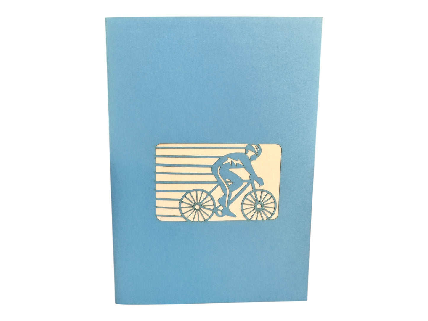 Bike racing pop up card