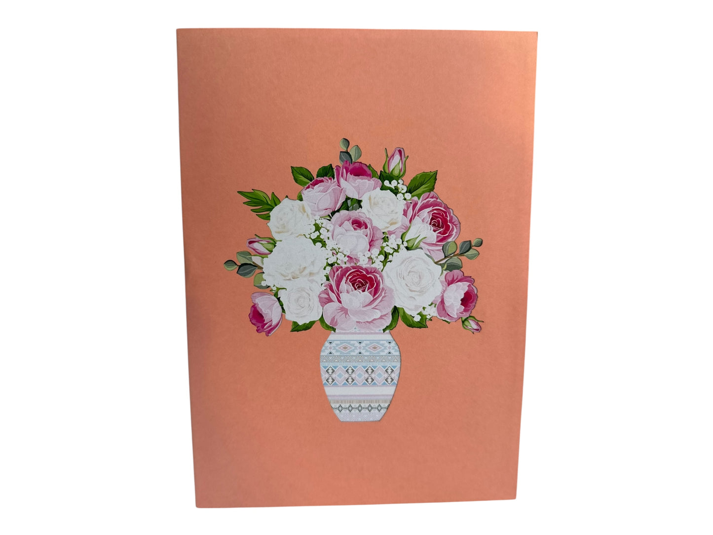 Flower pop up card