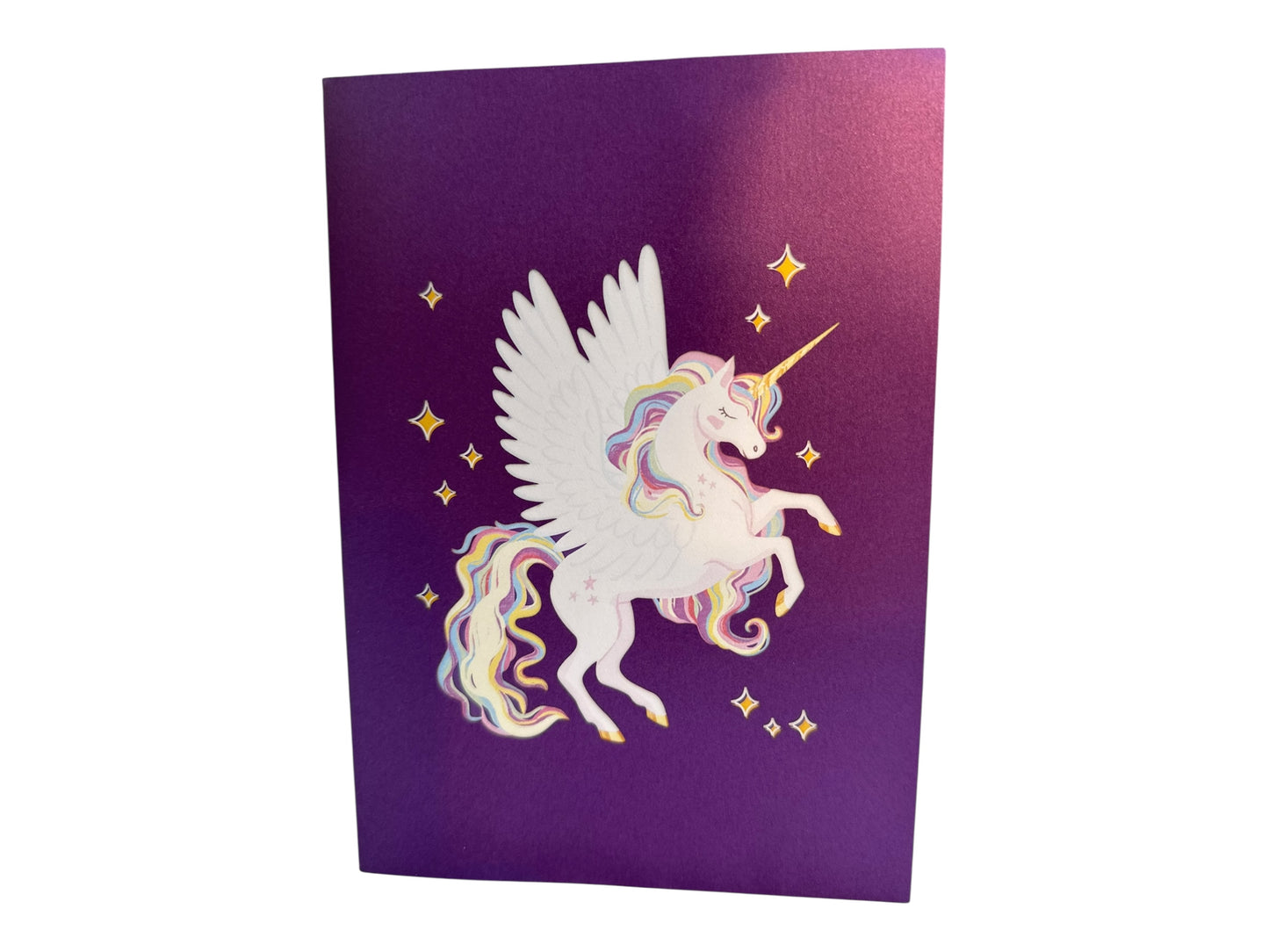 Unicorn Pop Up Card