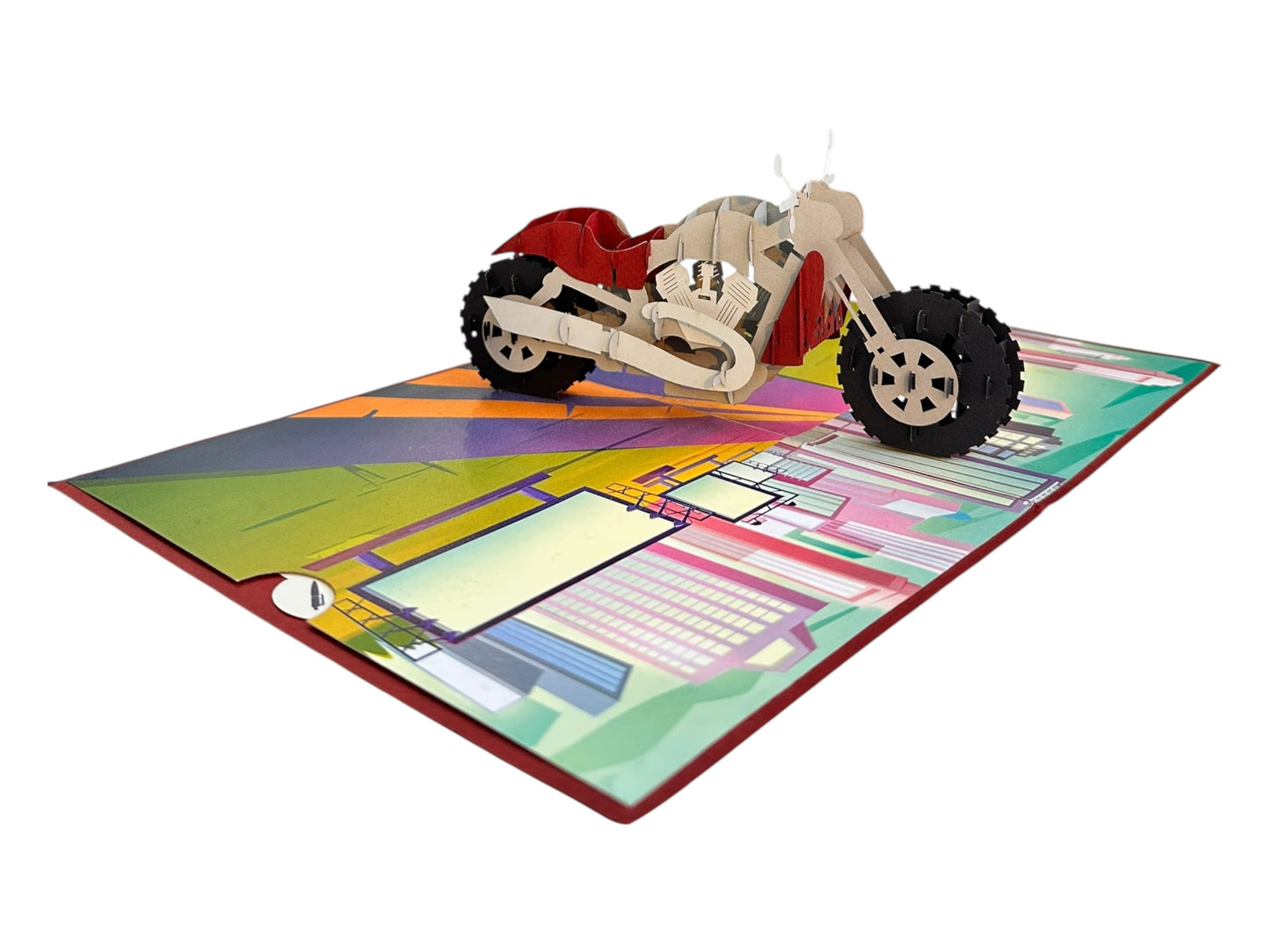 Motorbike Pop Up Cards