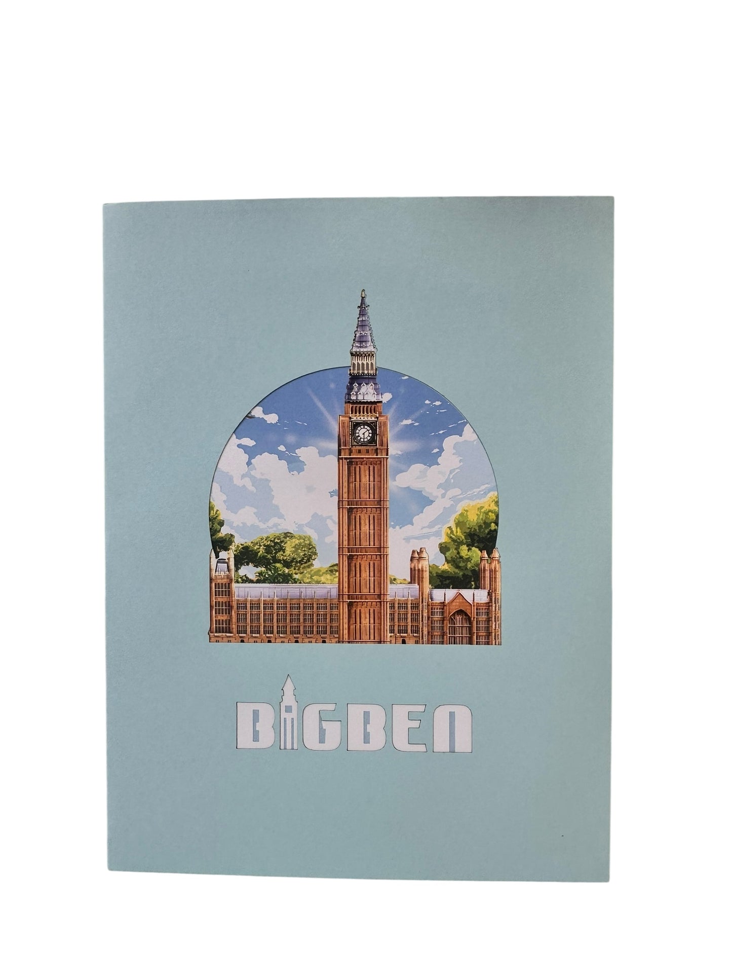 3D Big ben Pop Up Card