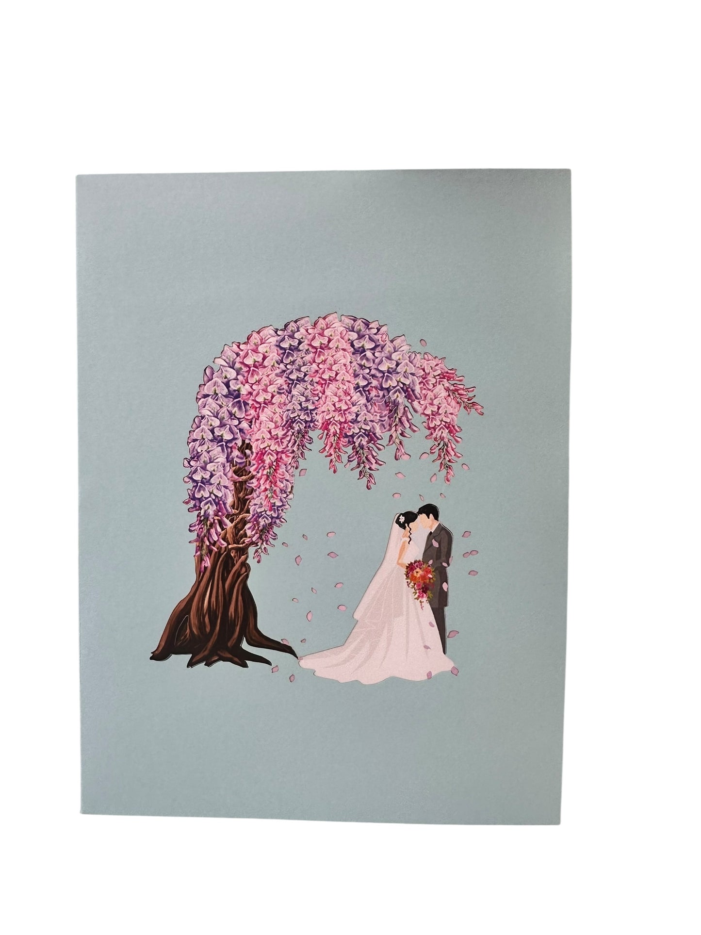 3D Wedding couples Pop Up Card