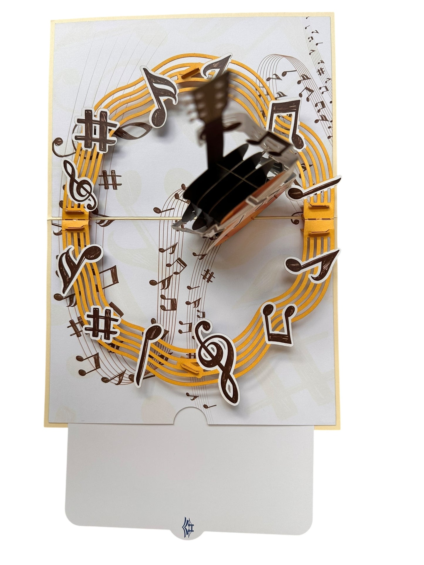Guitar Pop Up Card