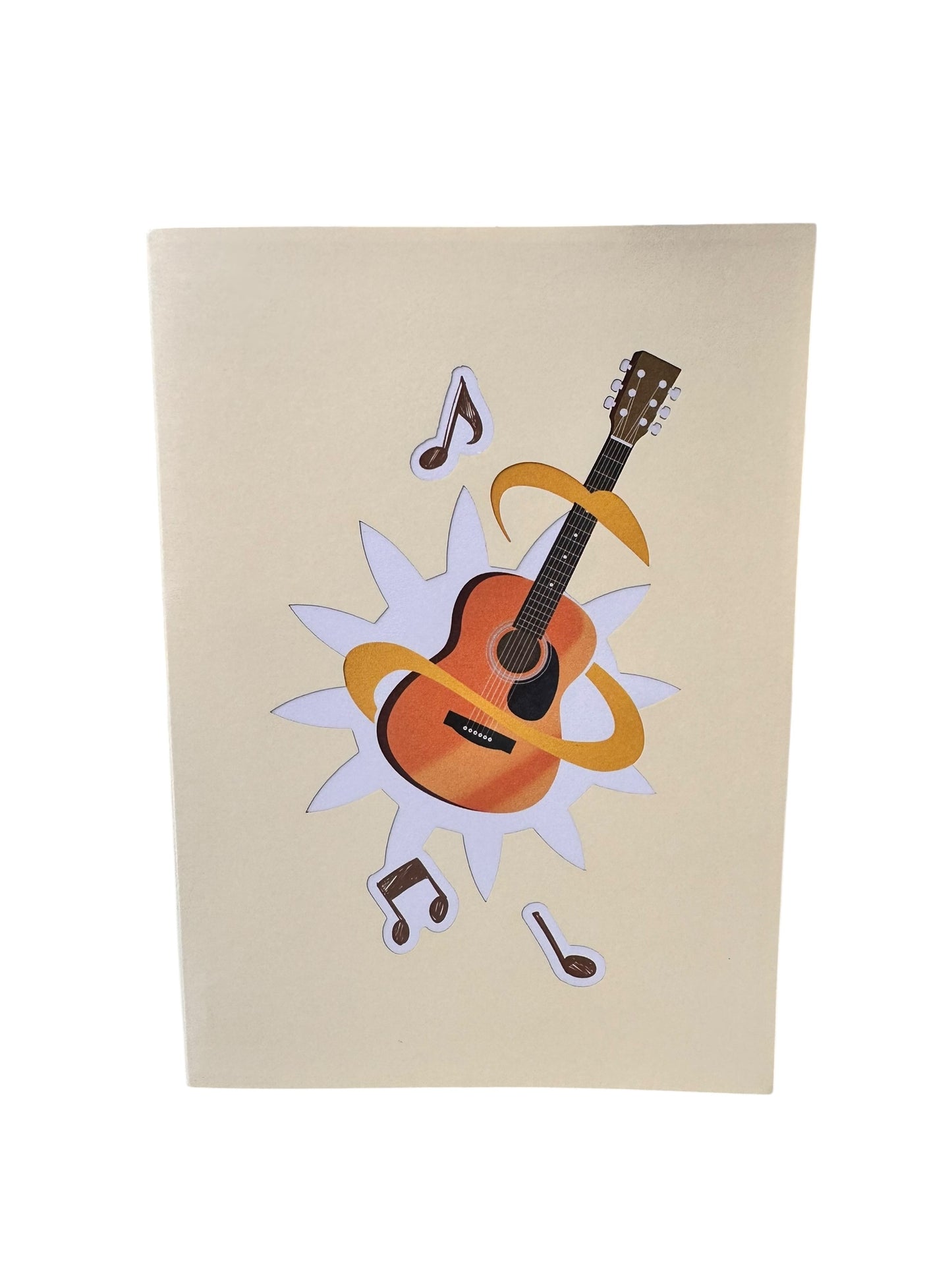 Guitar Pop Up Card