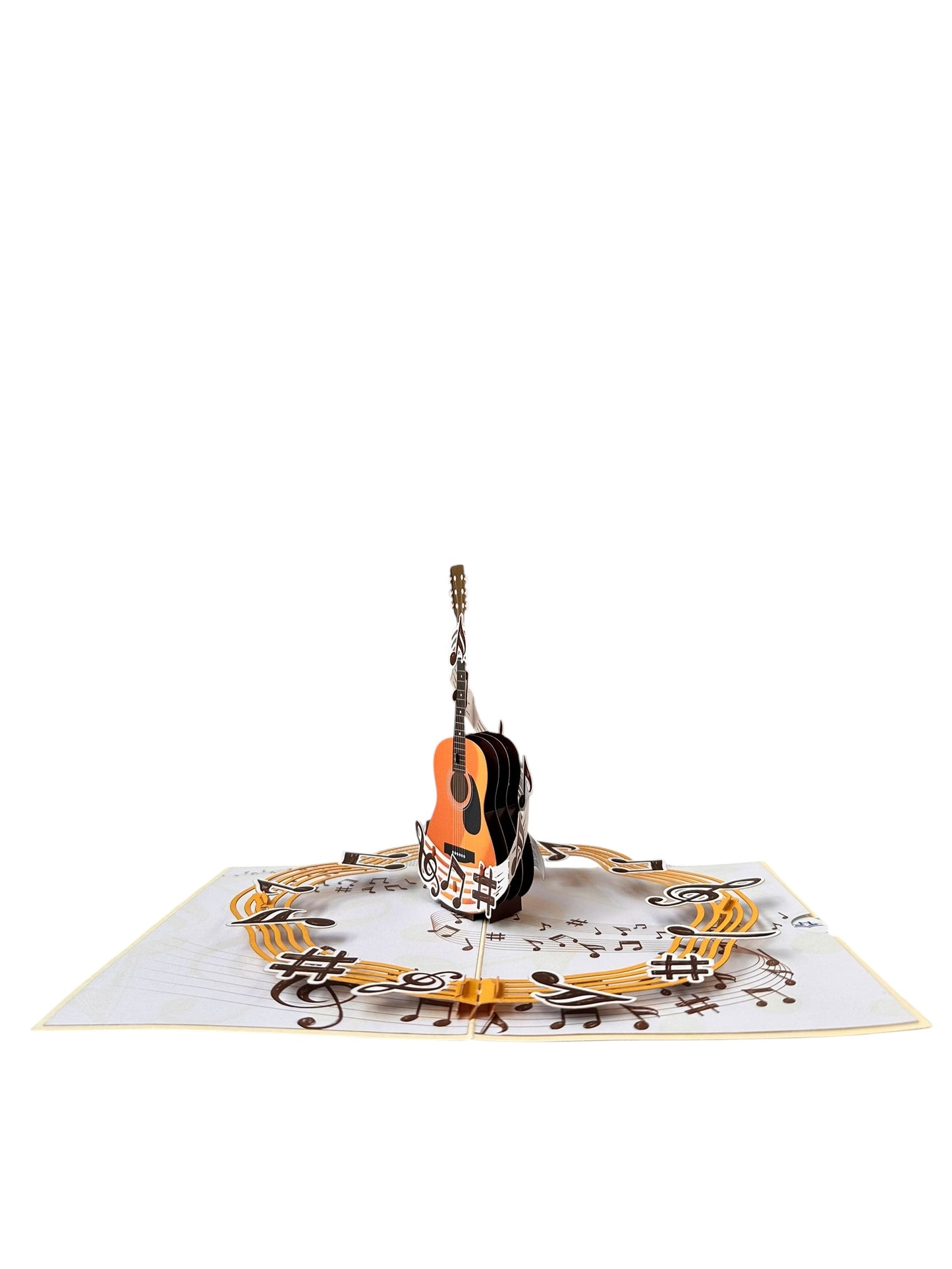Guitar Pop Up Card