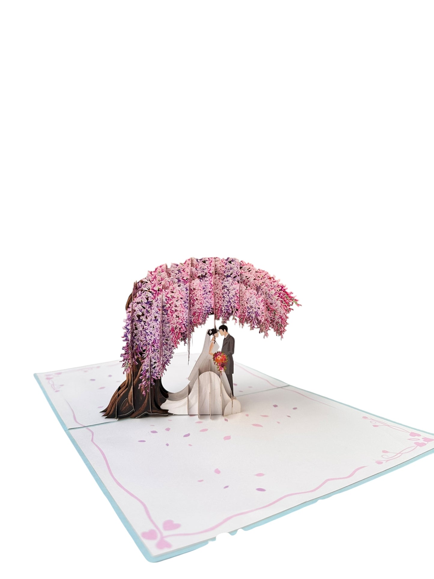 3D Wedding couples Pop Up Card