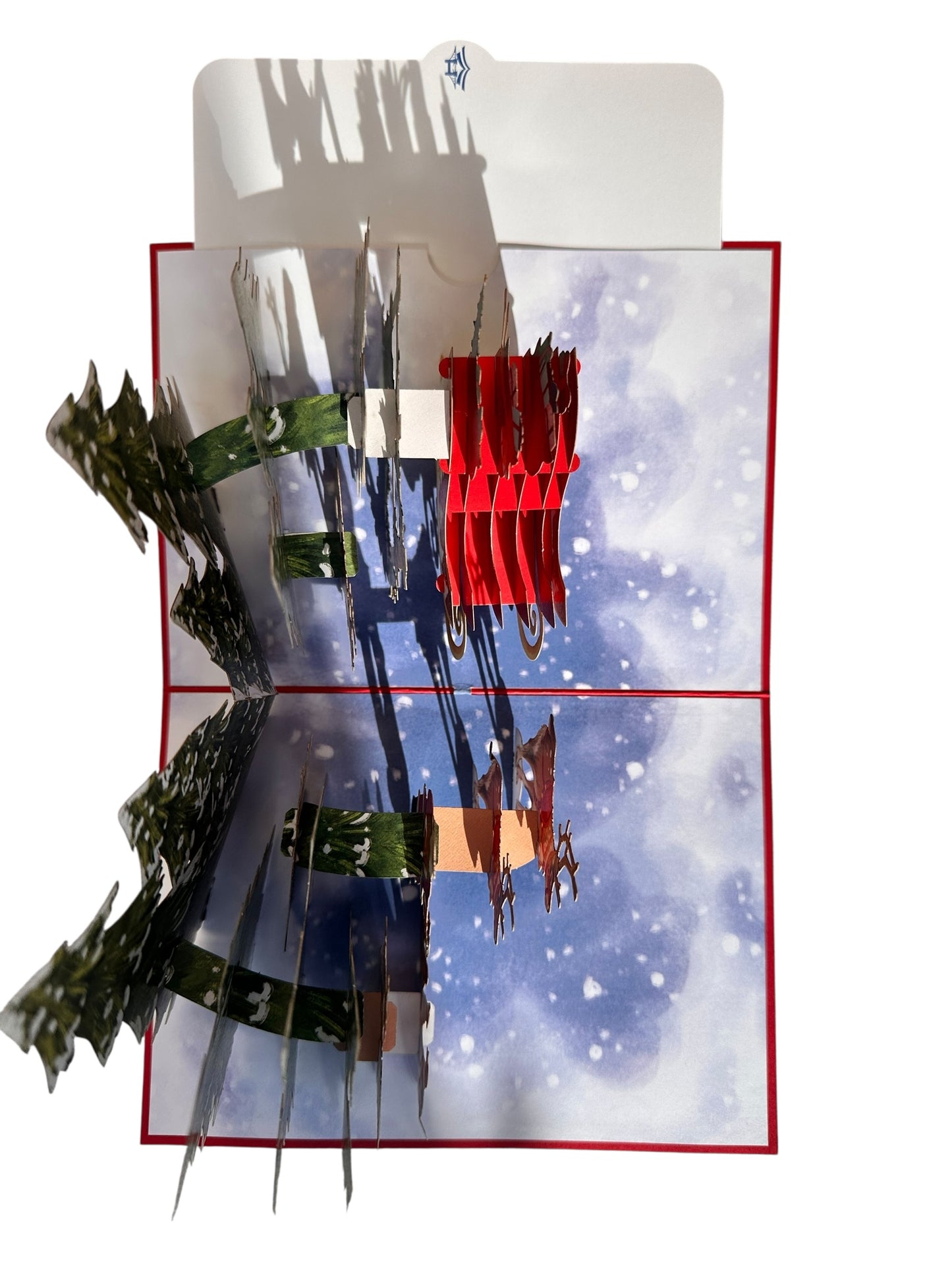 Santa Christmas Pop Up Card