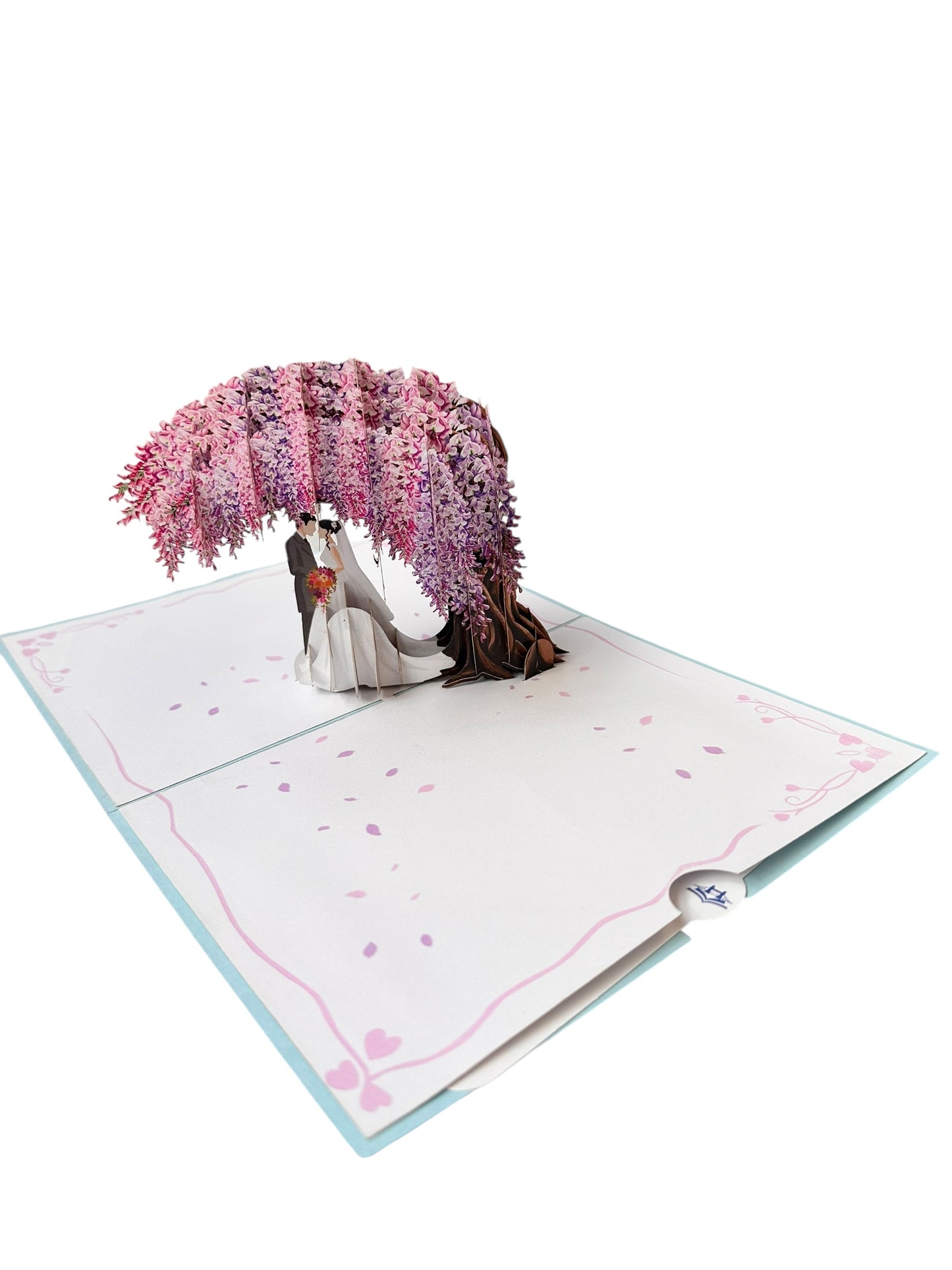 3D Wedding couples Pop Up Card