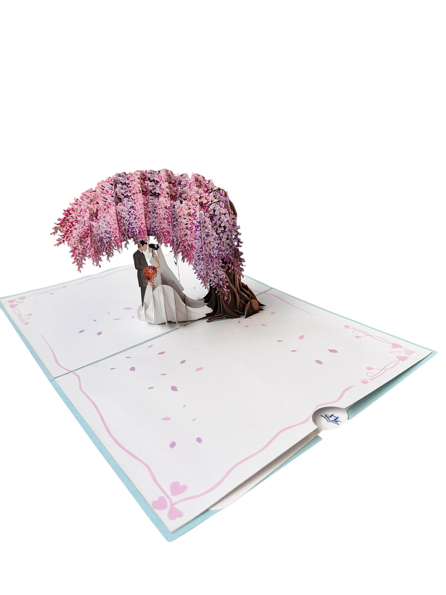 3D Wedding couples Pop Up Card