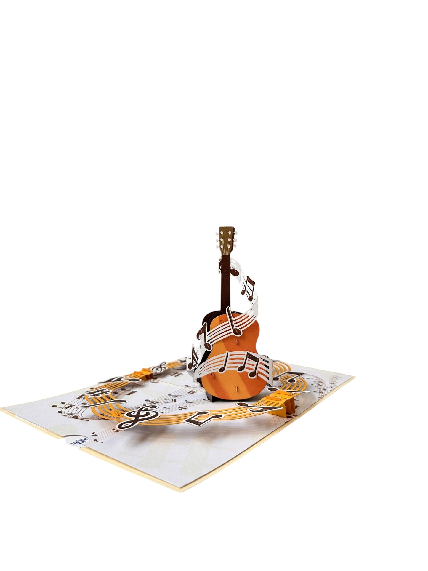 Guitar Pop Up Card