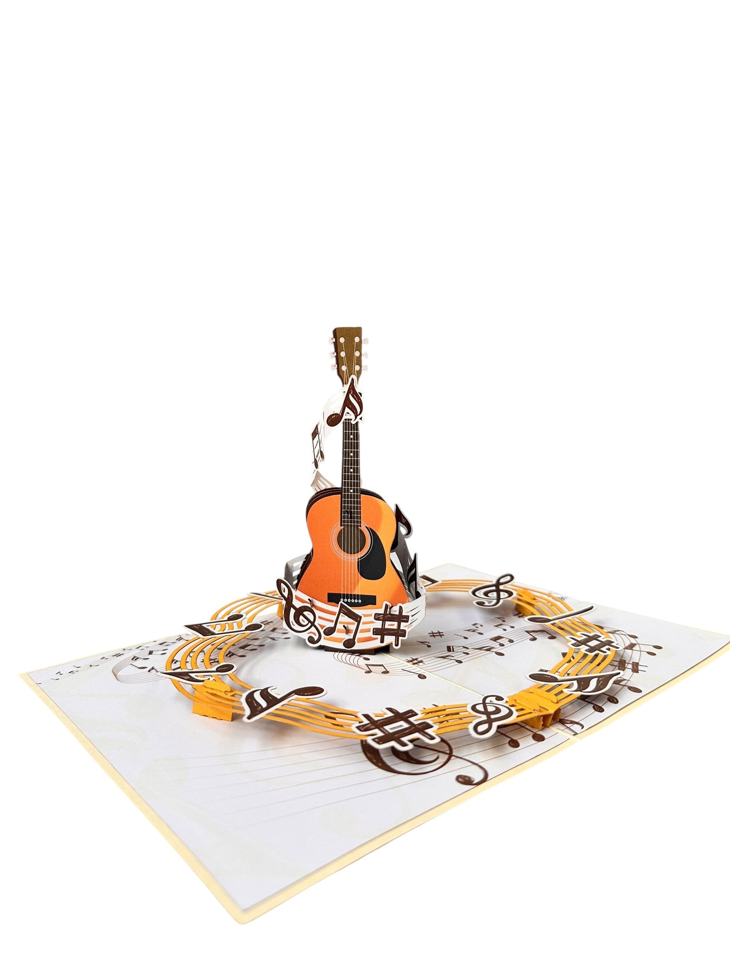 Guitar Pop Up Card