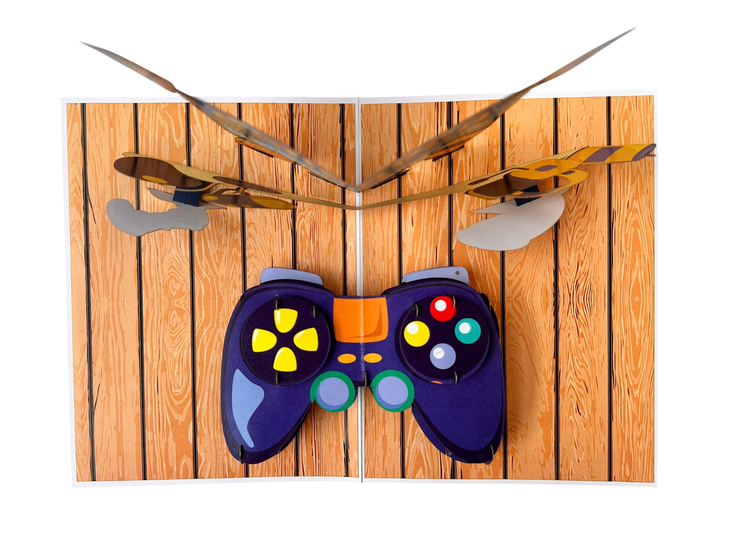 3D Game controller Pop Up Card