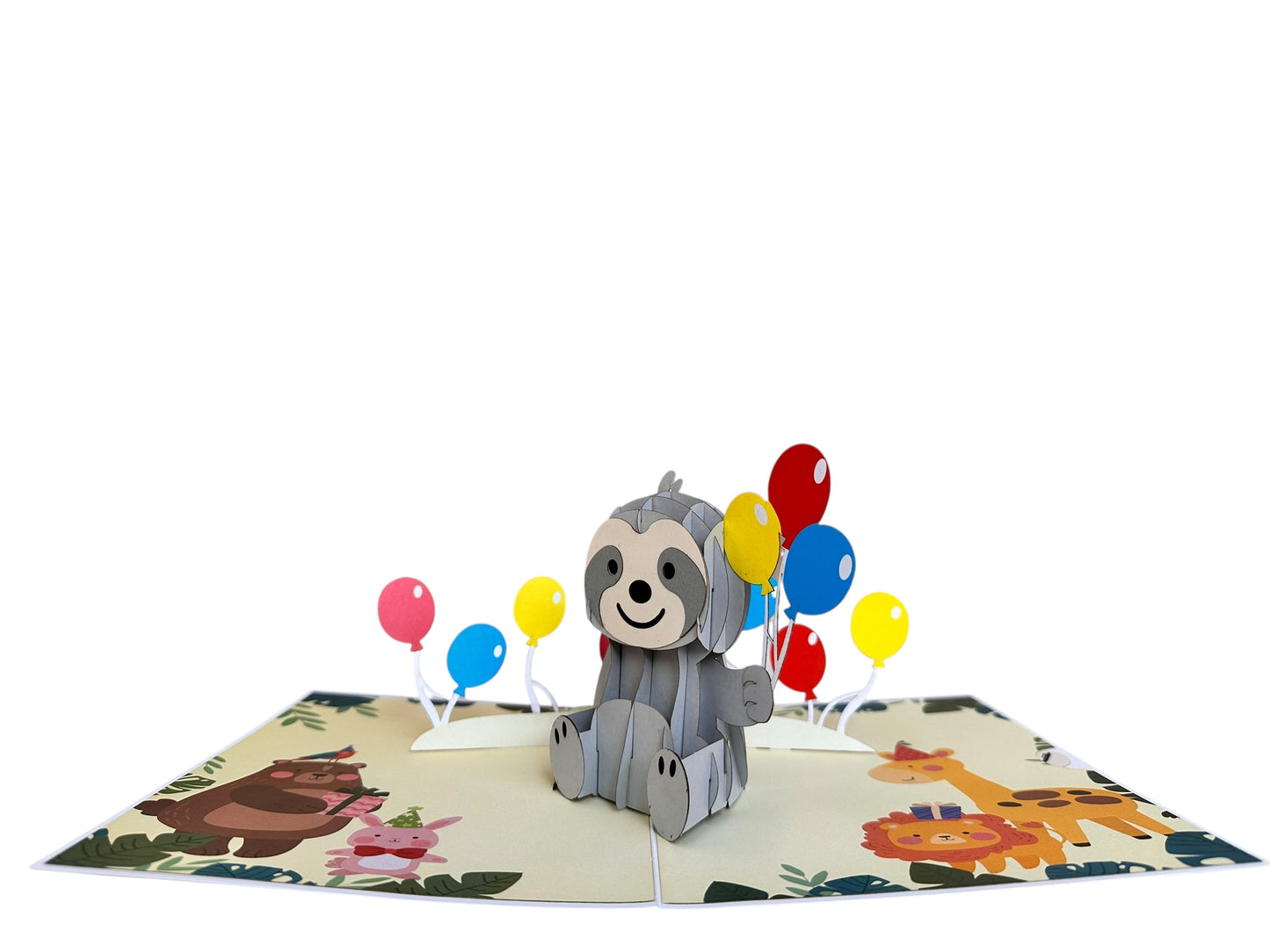Sloth Birthday Pop-Up Card