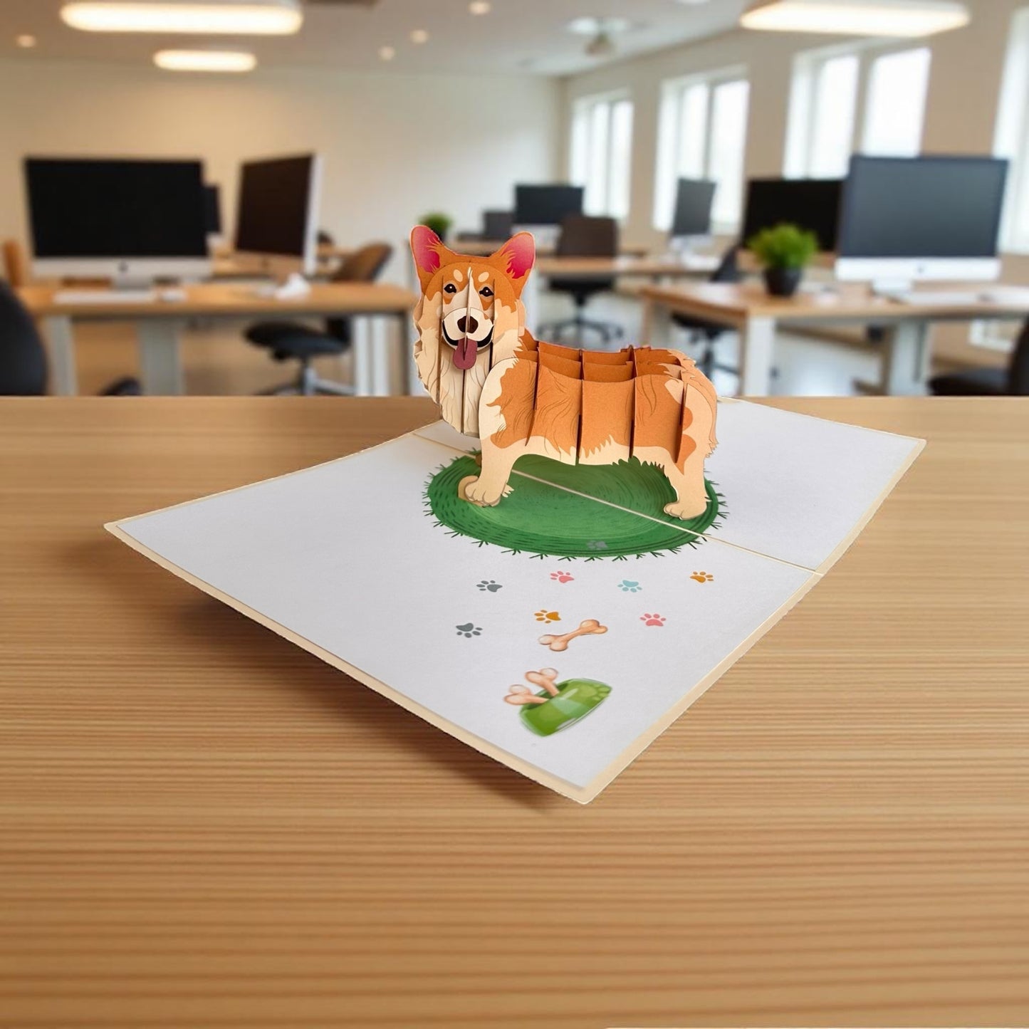 Corgy Pop-Up Card