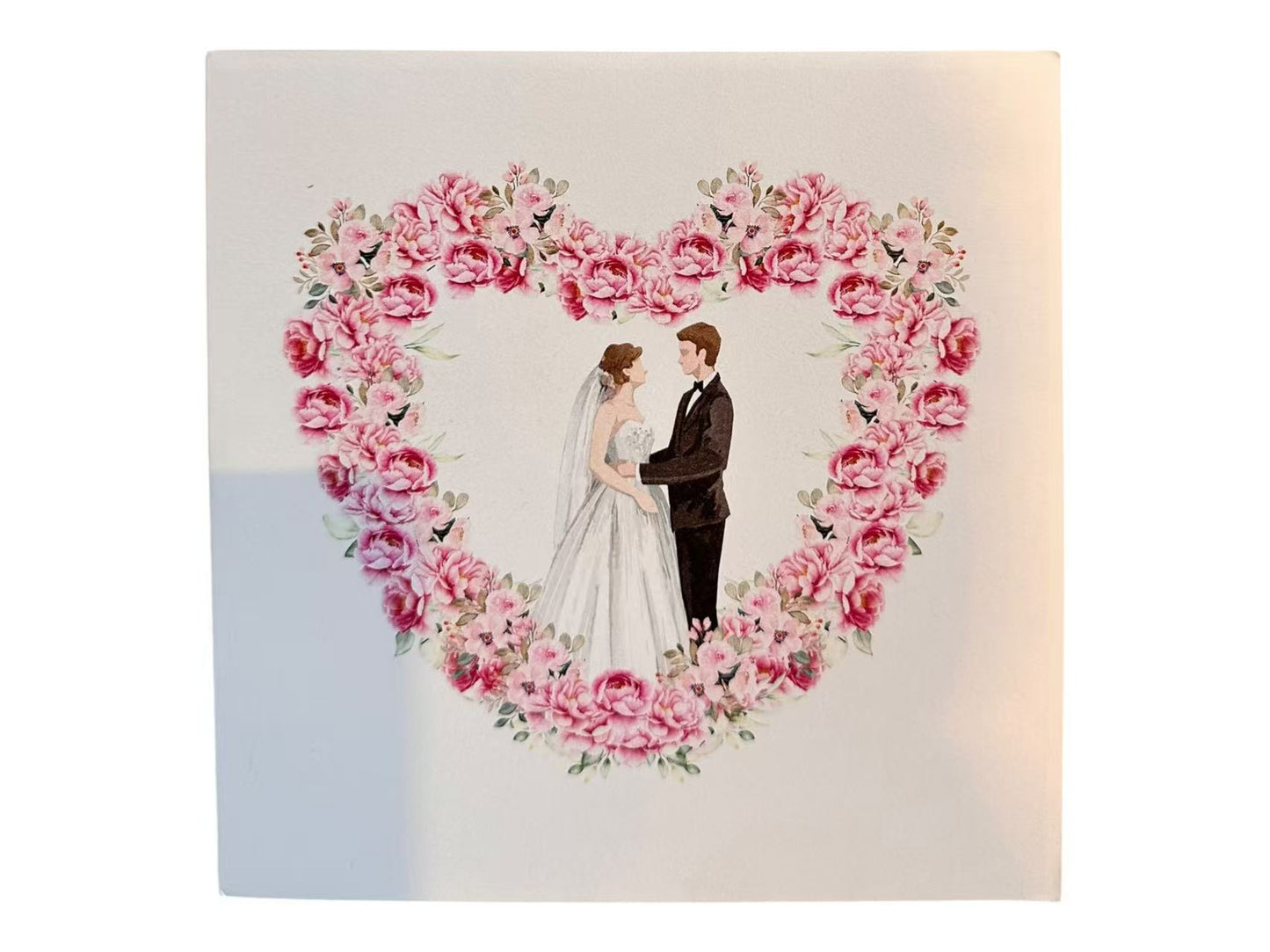 3D Wedding couples Pop Up Card