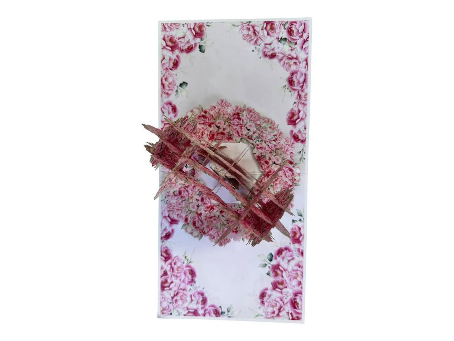 3D Wedding couples Pop Up Card