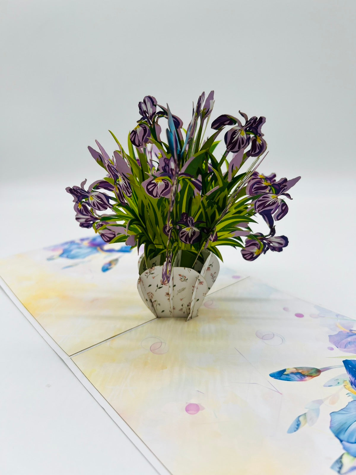 Irish flower Pop Up Card