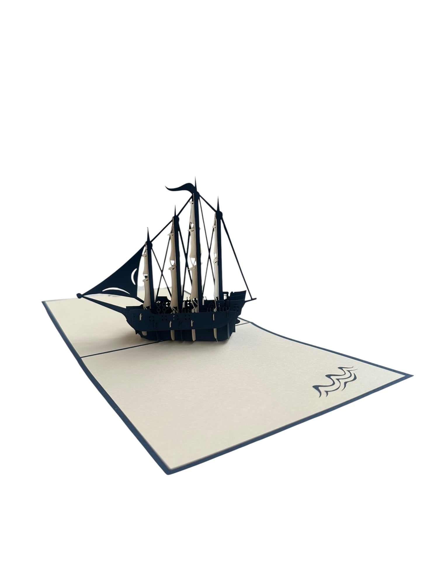 Ship Pop Up Card