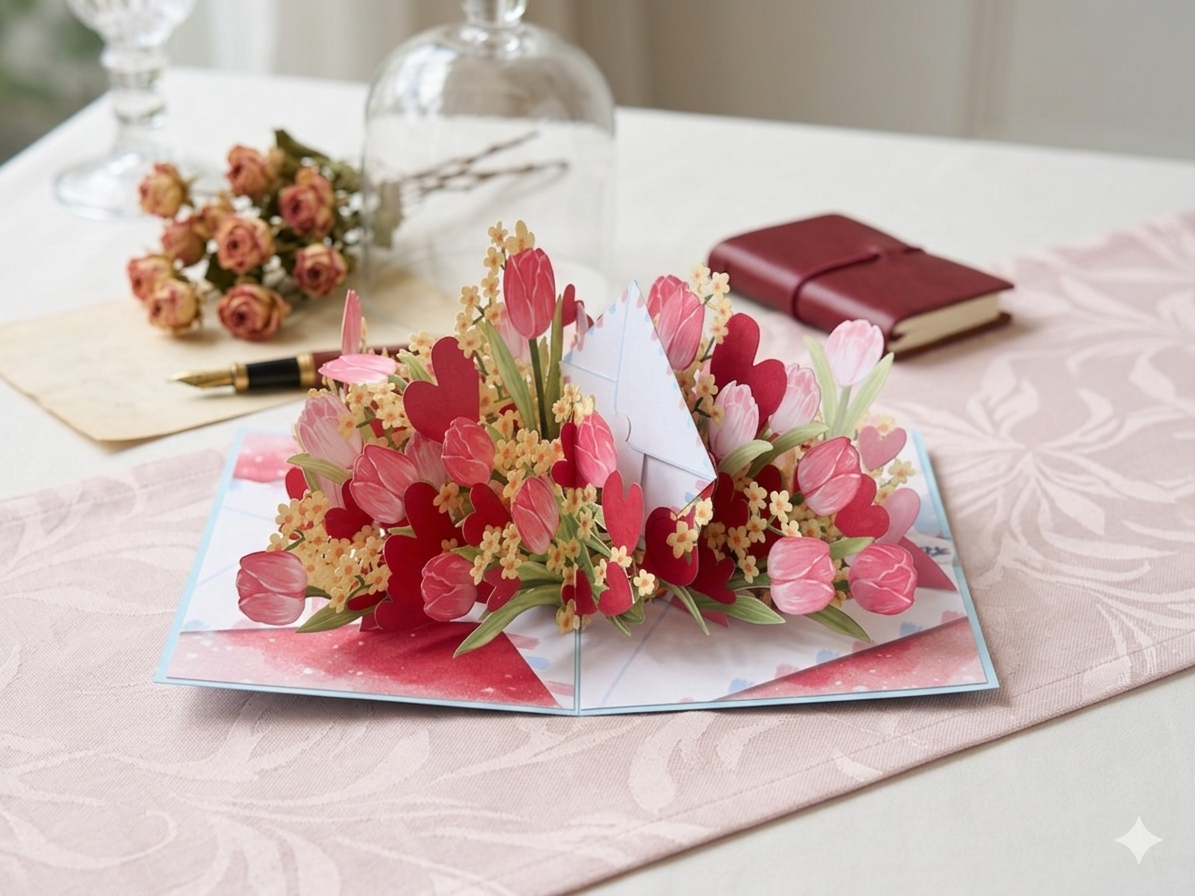 Tulip Pop-Up Card
