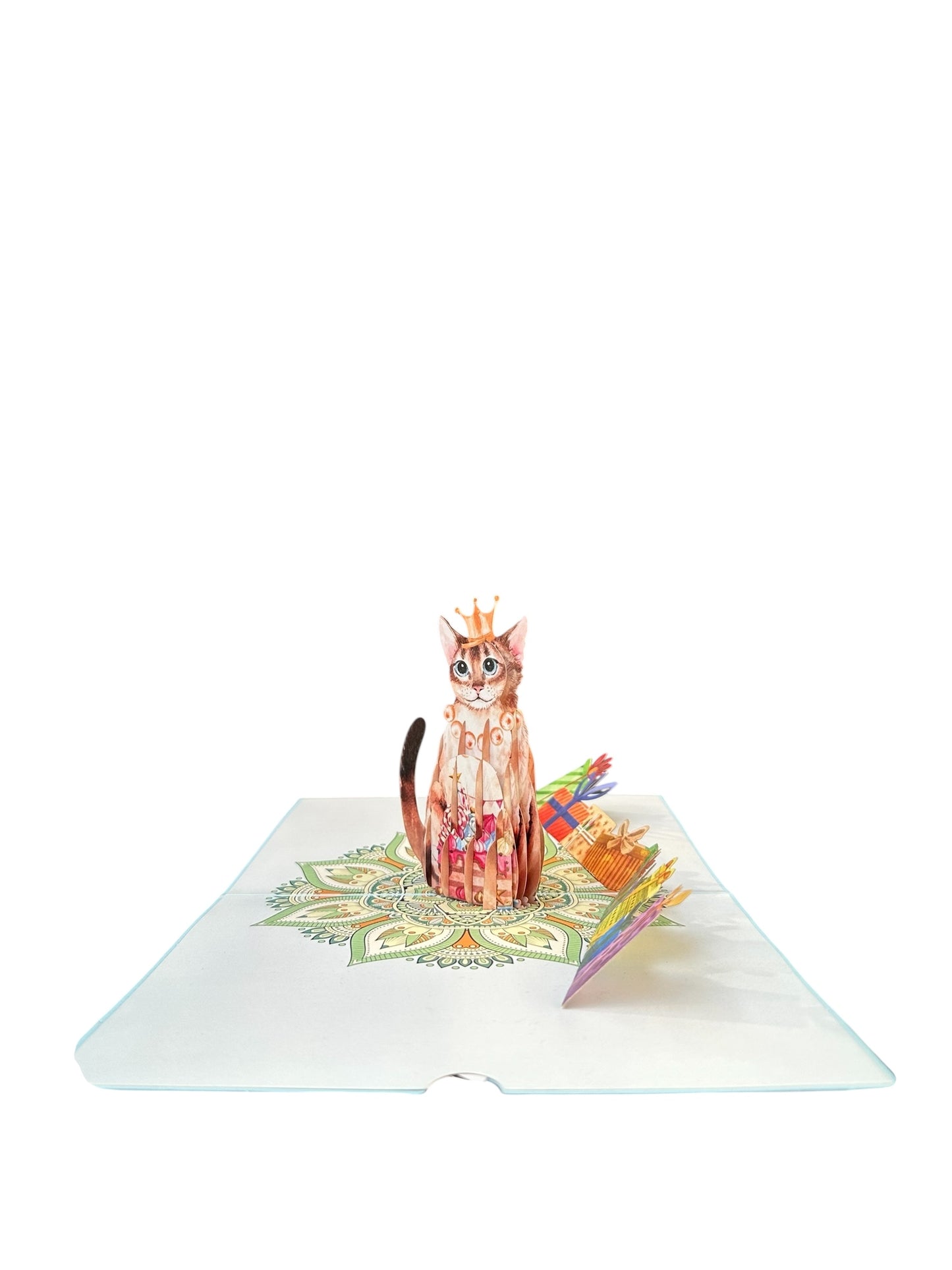 Cat pop up card