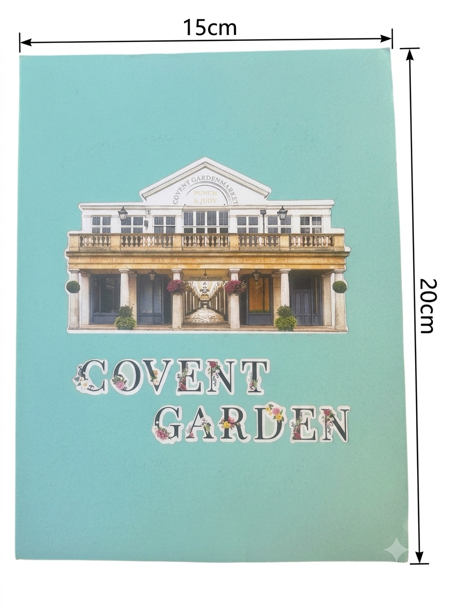 Covent Garden Pop Up Card