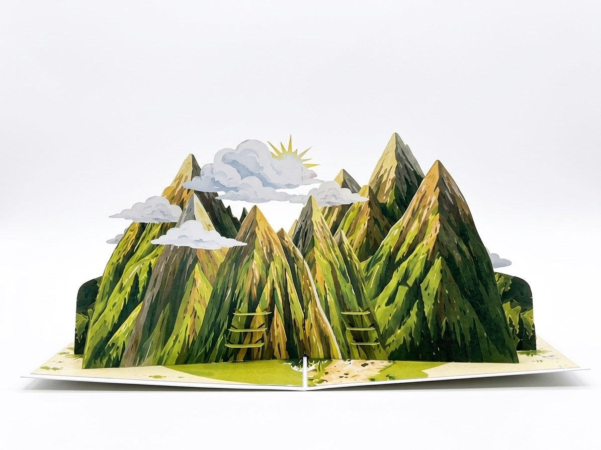 Mountain Pop Up Card