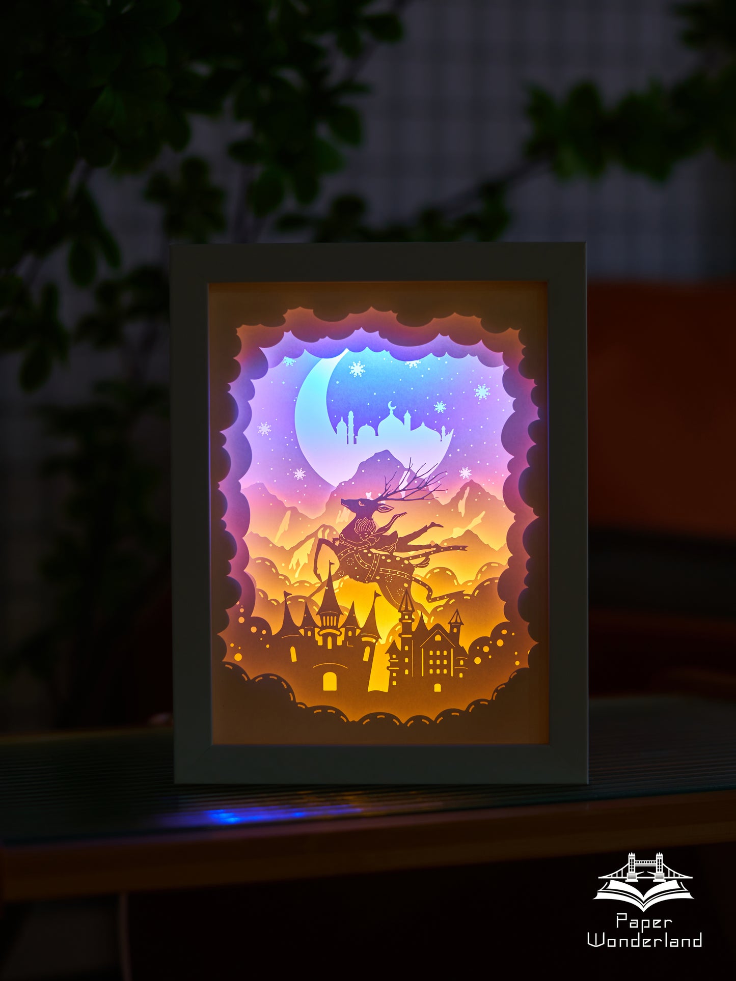 Paper Cut Light Box Paper Carving Light Box-4