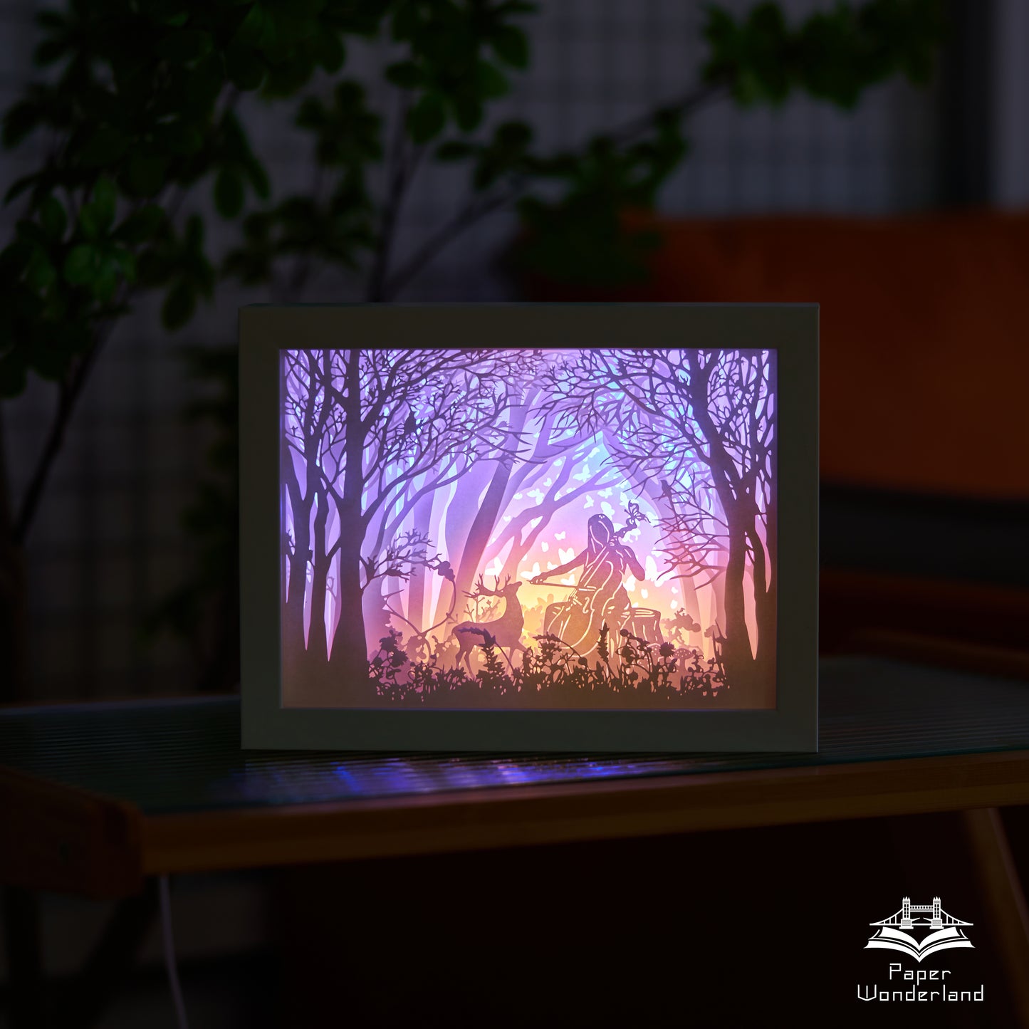 Paper Cut Light Box Paper Carving Light Box-7