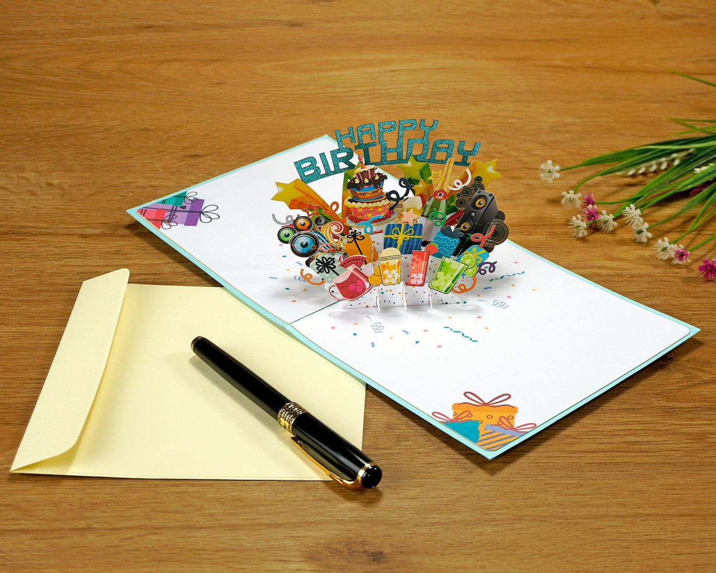 Happy Birthday -2 Pop Up Cards