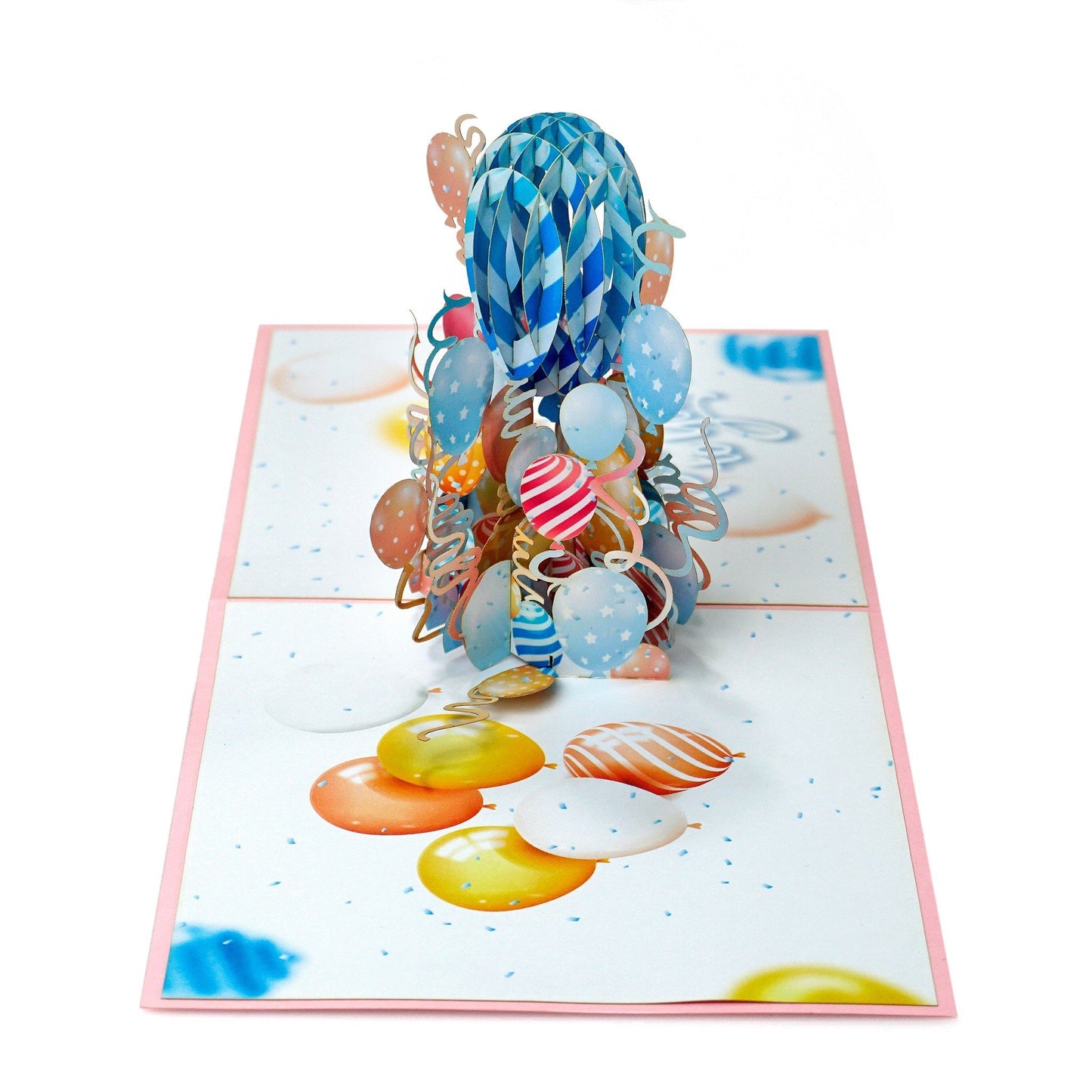 Balloon Birthday Pop Up Cards