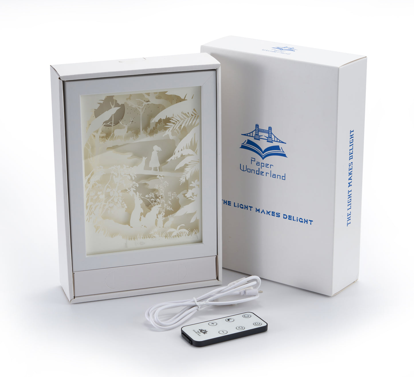 Paper Cut Light Box Paper Carving Light Box -Pleasure