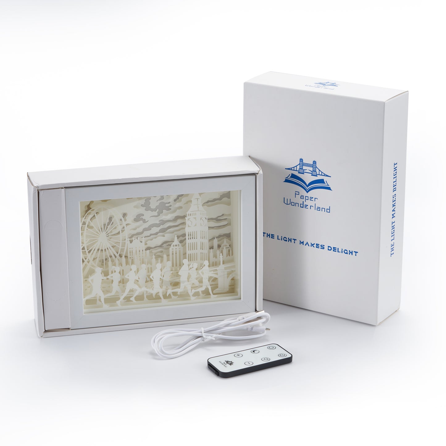 Paper Cut Light Box Paper Carving Light Box -Marathon