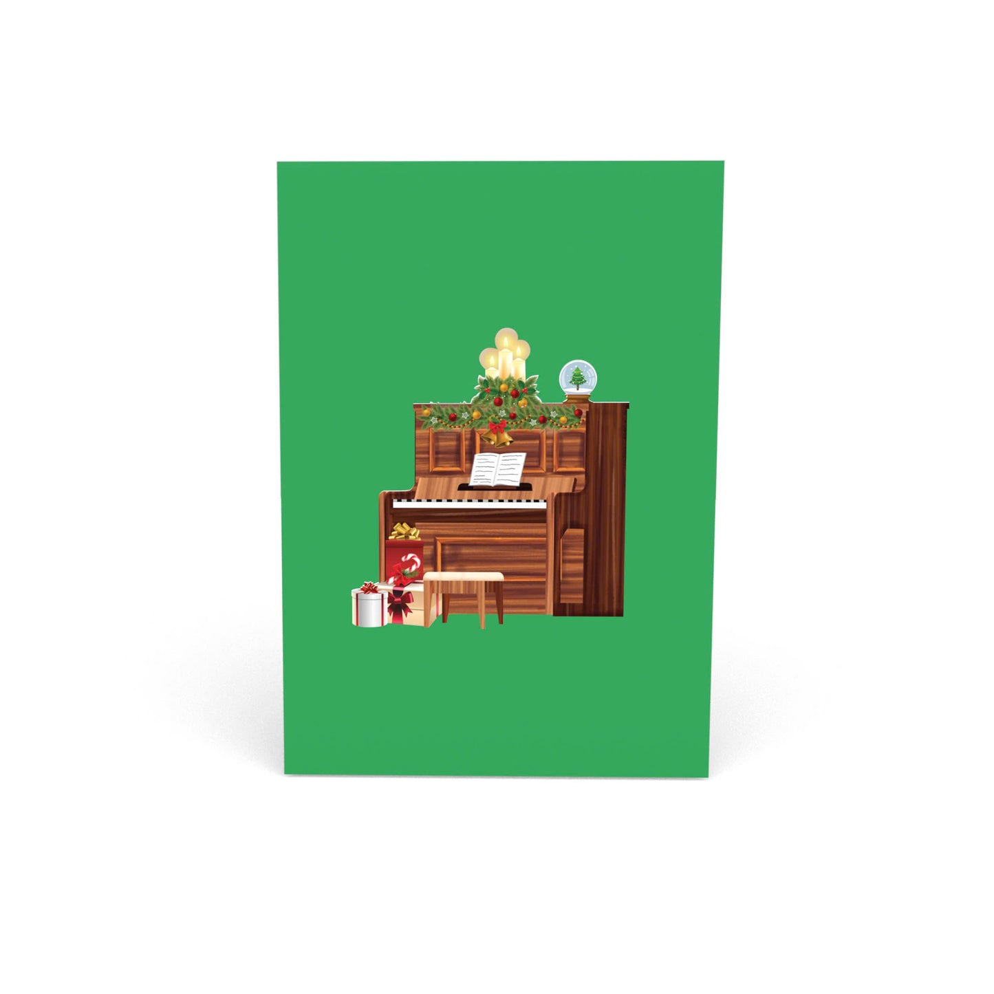 Xmas Piano Pop Up Cards