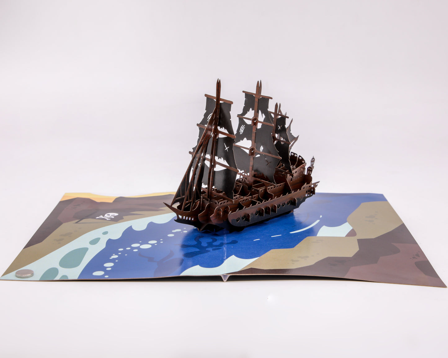 ship Pop Up Cards