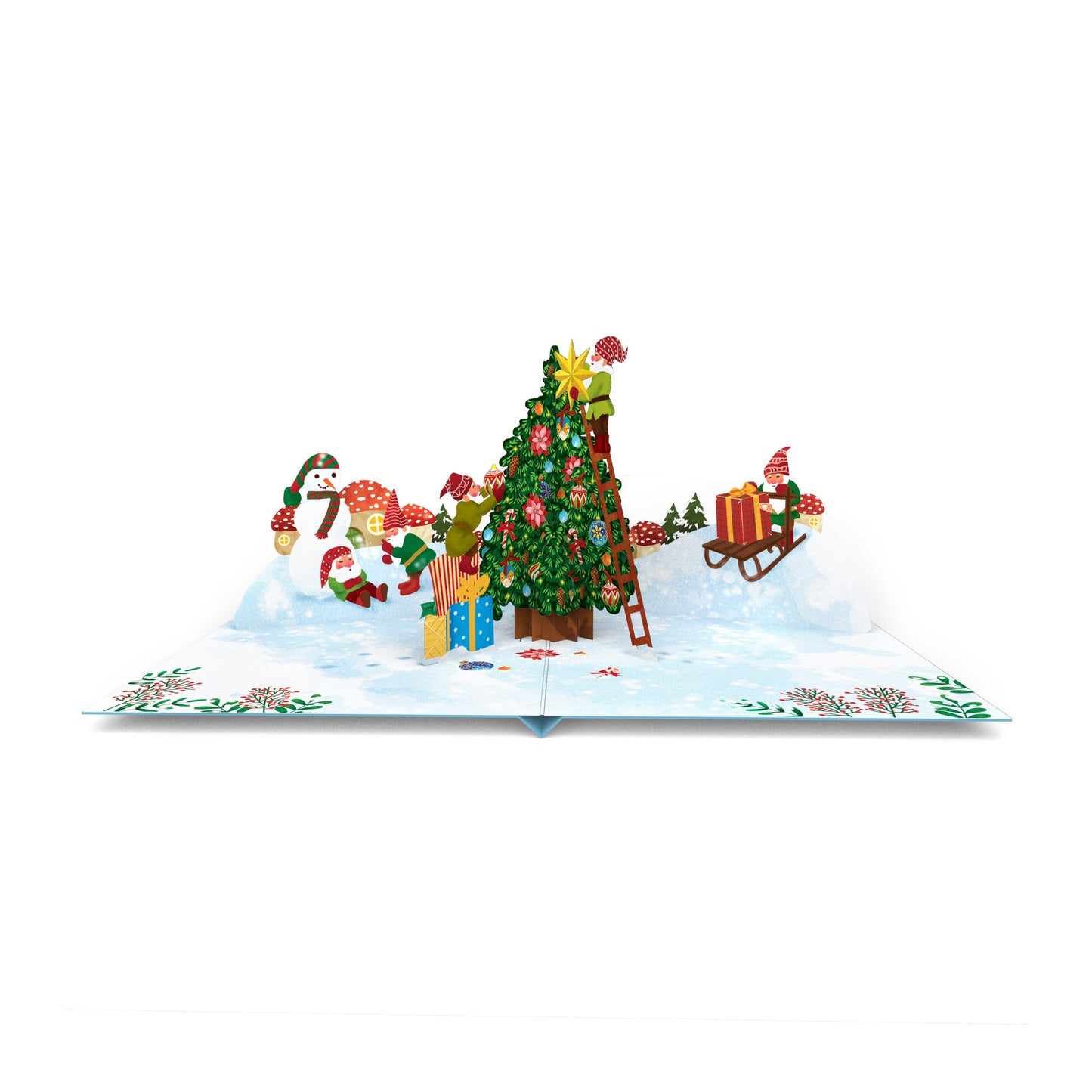 Xmas tree Pop Up Cards