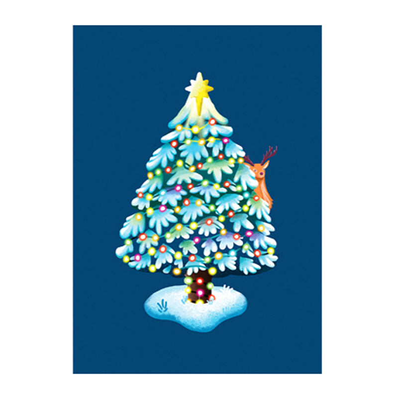 Xmas tree  Pop Up Cards